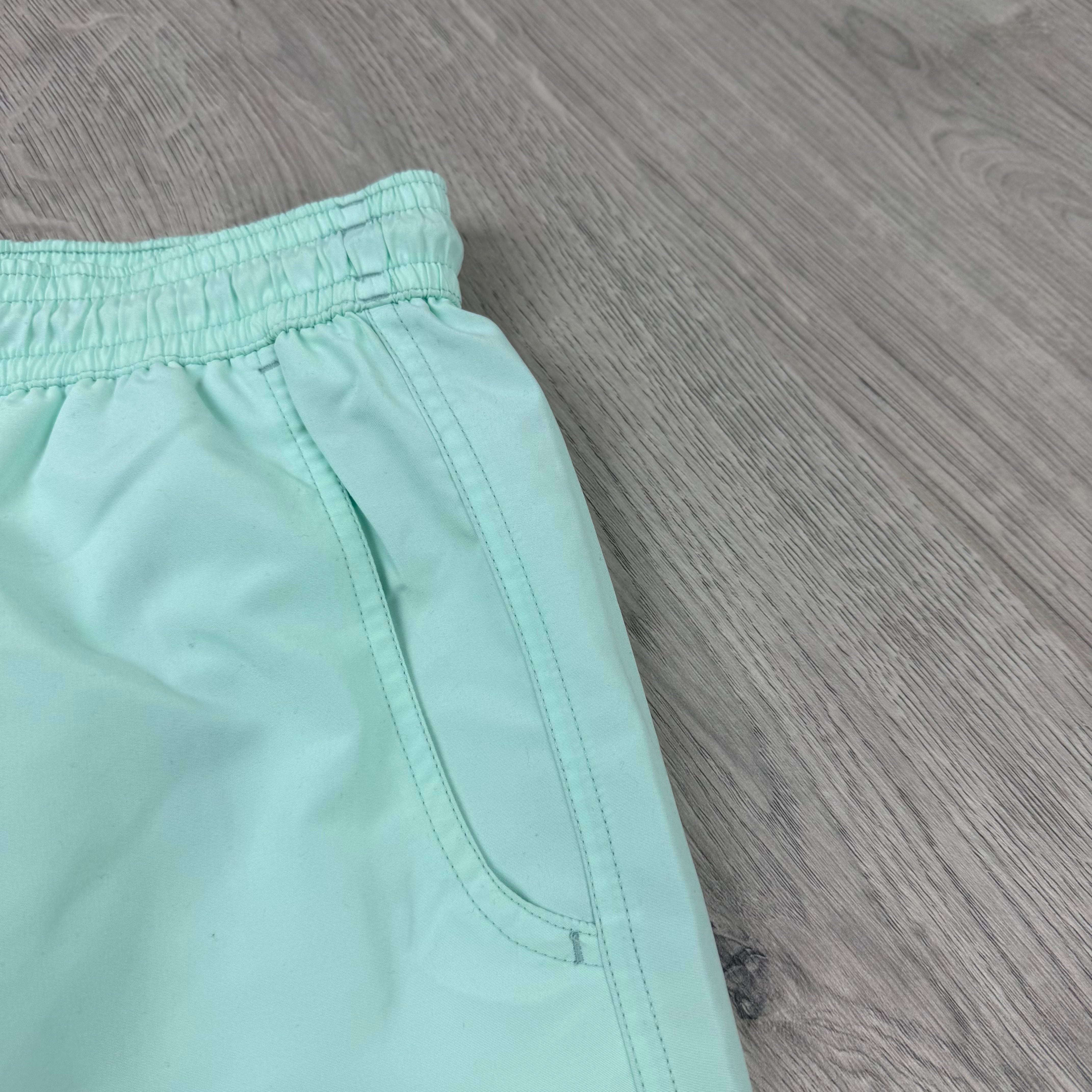 Sandbanks Logo Badge Swim Shorts - Mint