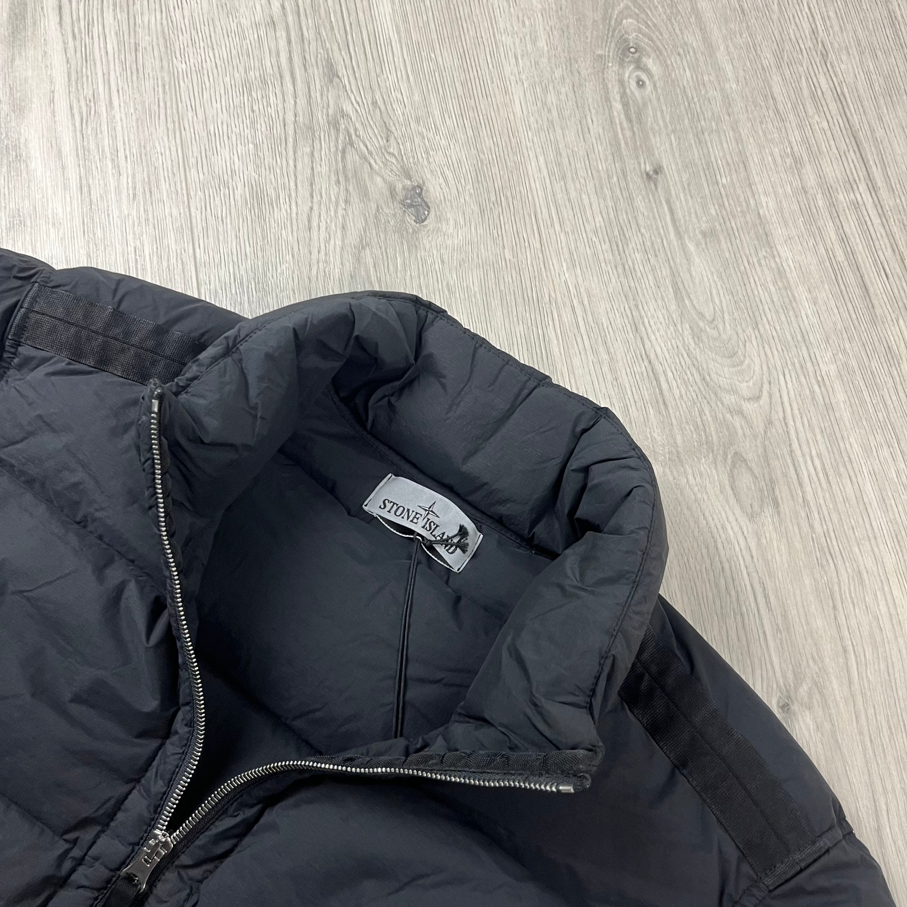 Stone Island Nylon Down Jacket - Black