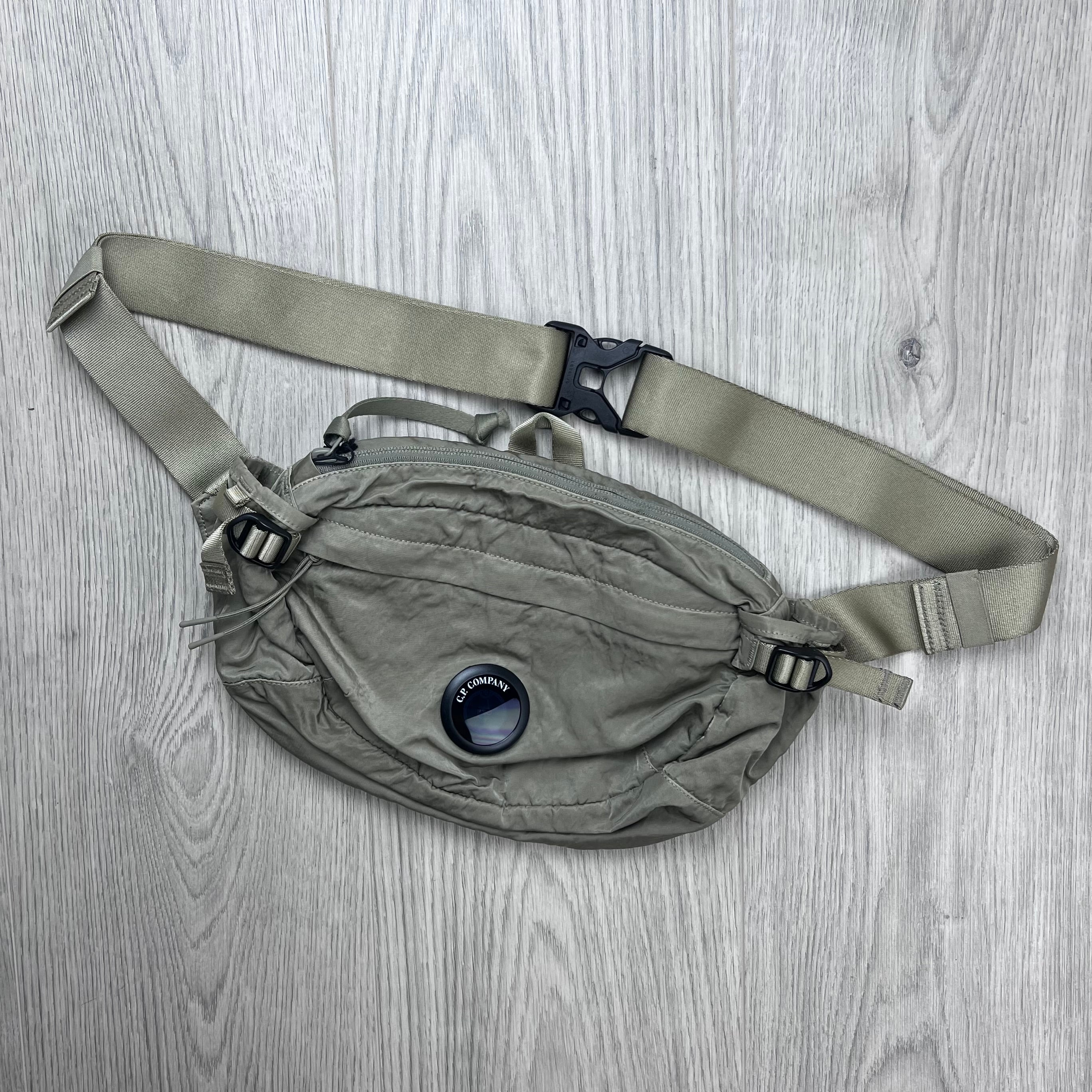 CP Company | Men's Zip Chrome Bag | Vintage Khaki | Outlet Sale