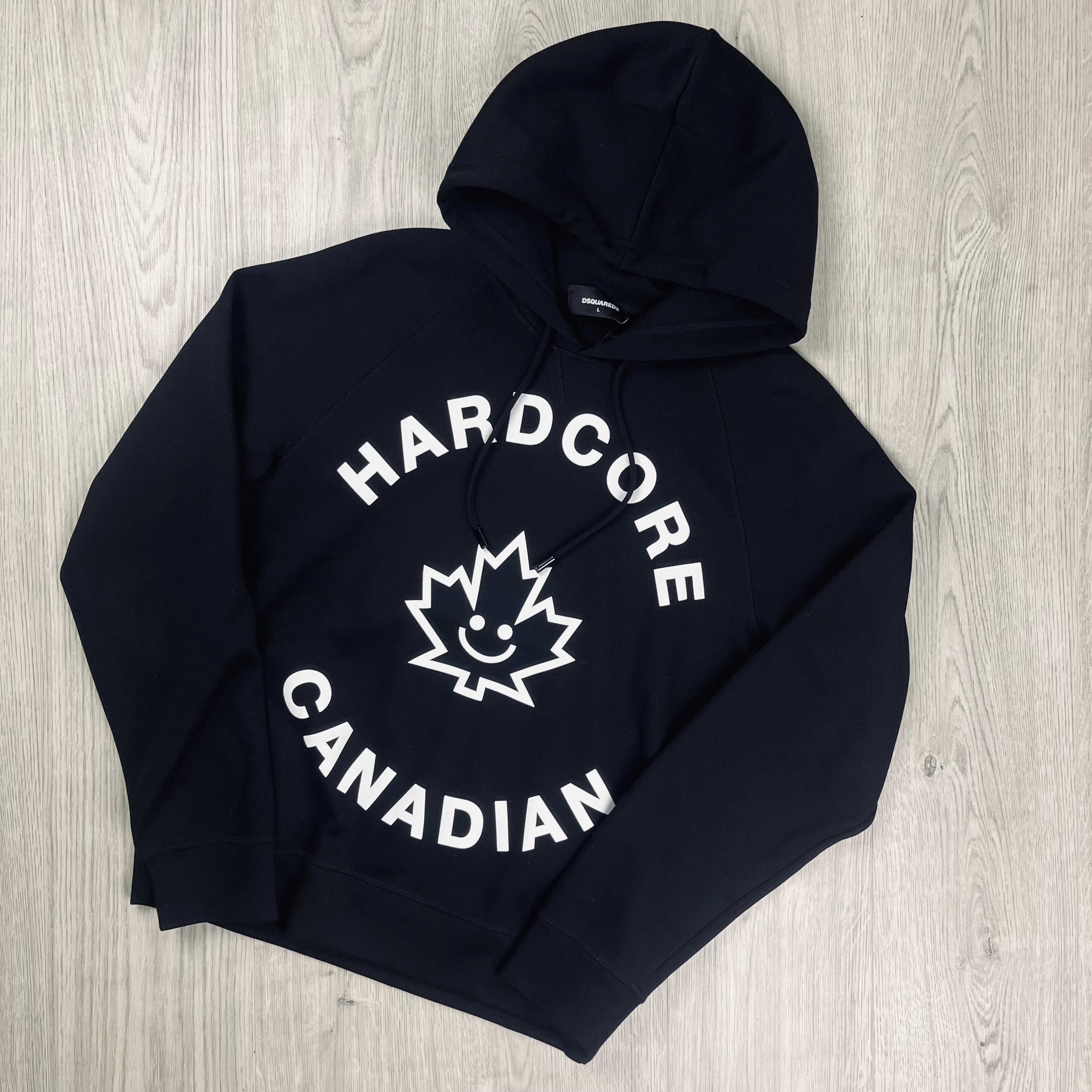 DSQUARED2 Hardcore Hoodie - Black