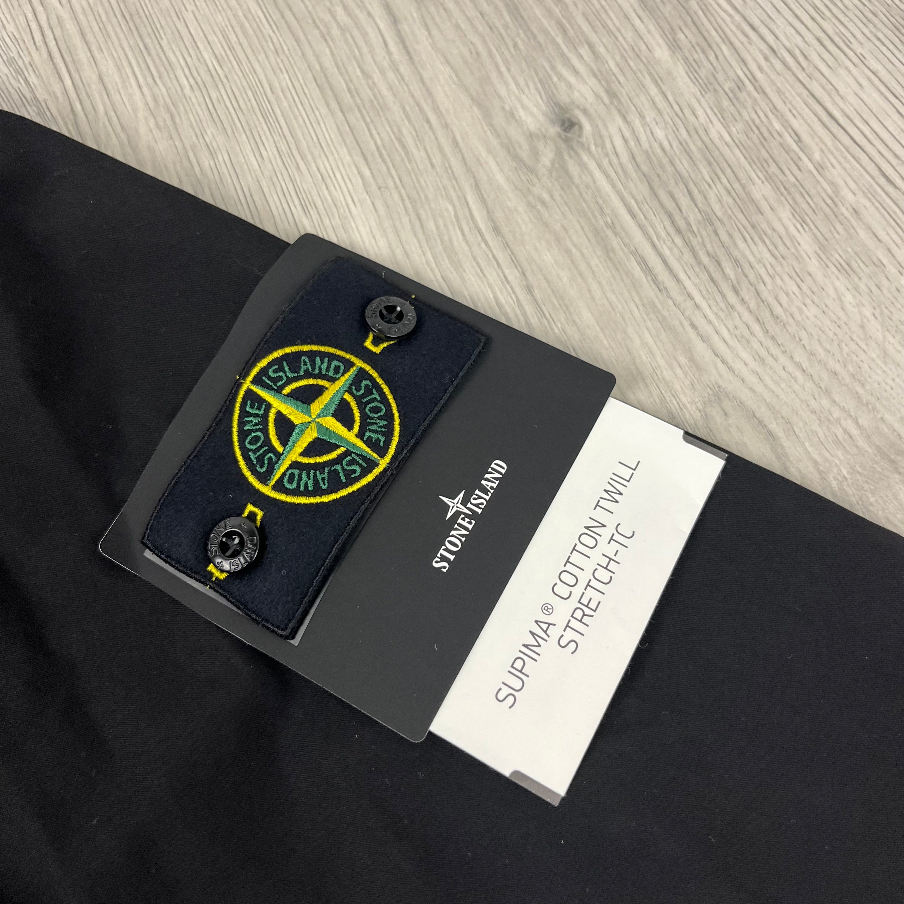 Stone Island | Men's Supima Jacket | Black | Outlet Sale