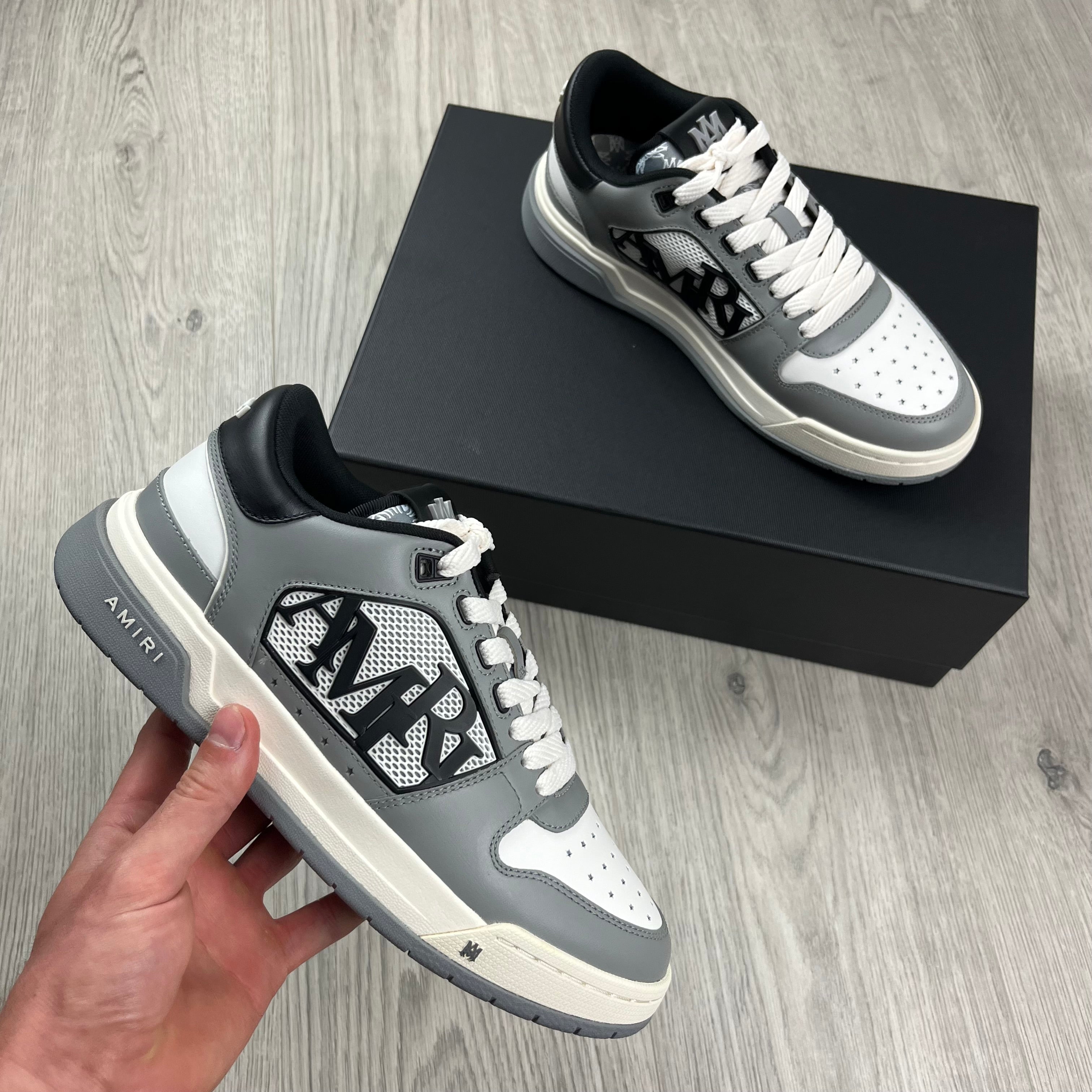 Amiri Classic Low Sneakers - Asphalt