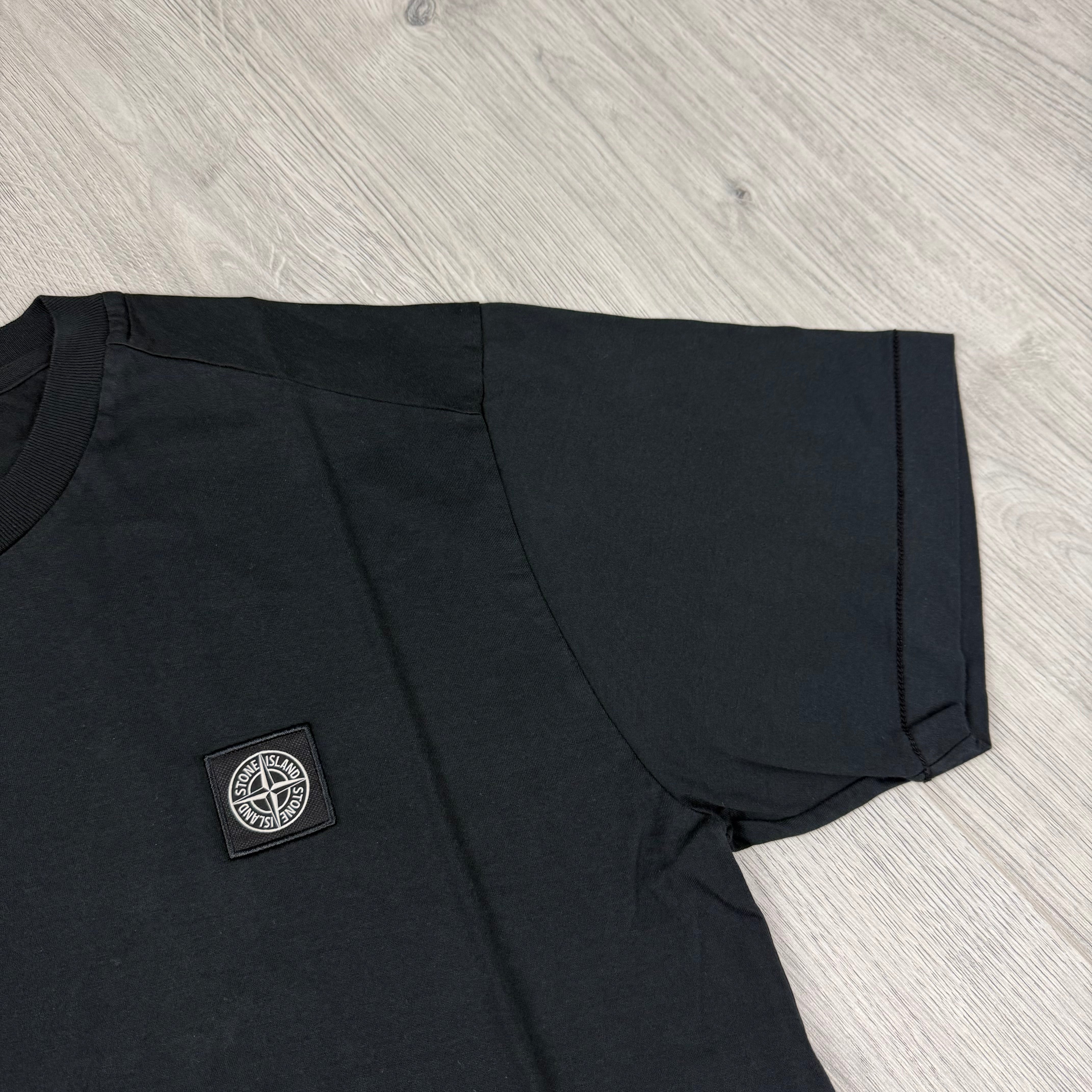 Stone Island Patch T-Shirt - Black