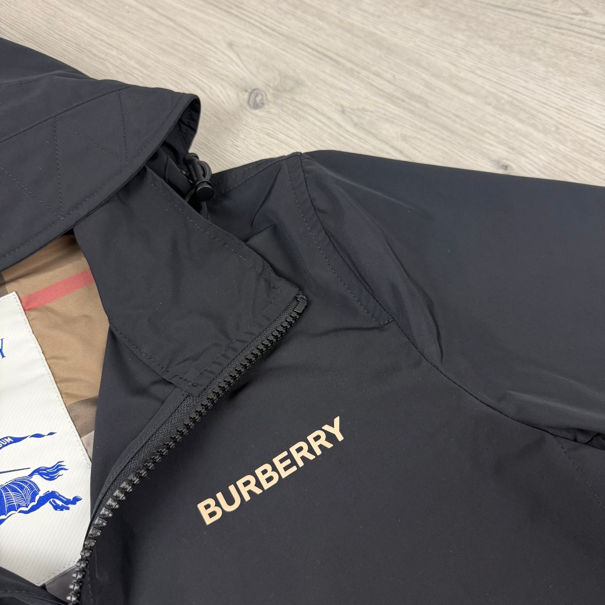 Burberry | Men's 'Hargrave' Jacket | Black | Outlet Sale