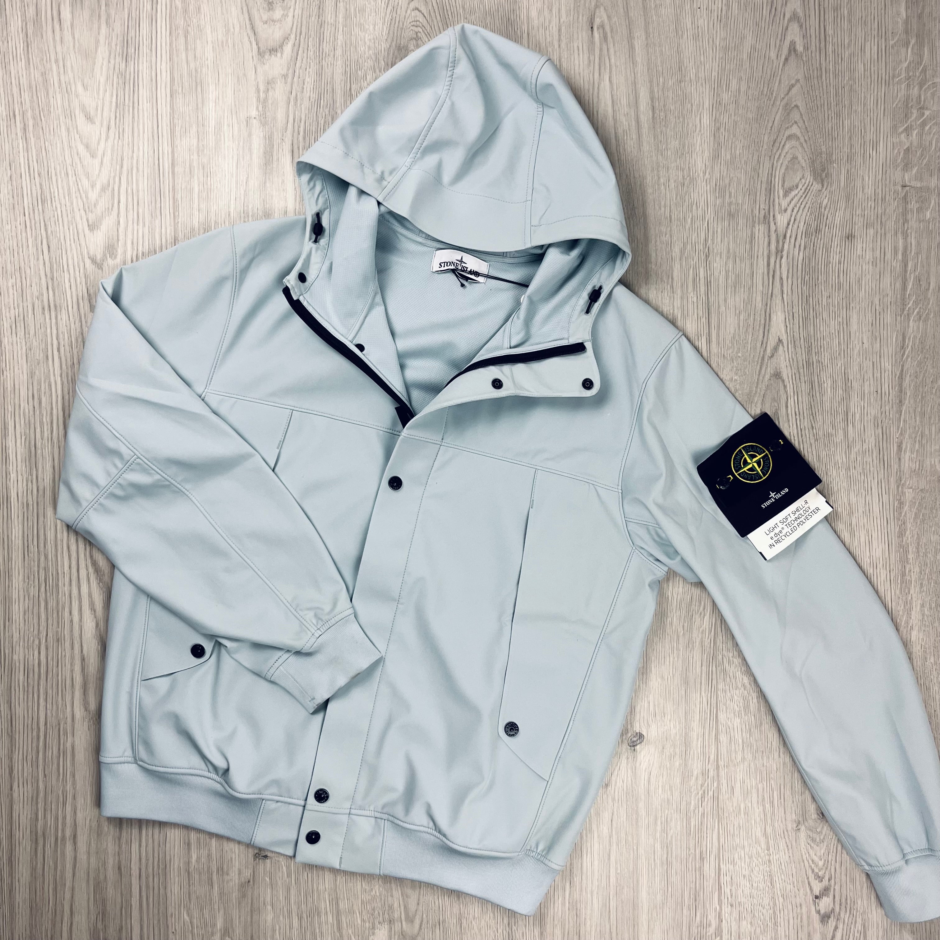 Stone Island Shell Jacket - Sky Blue