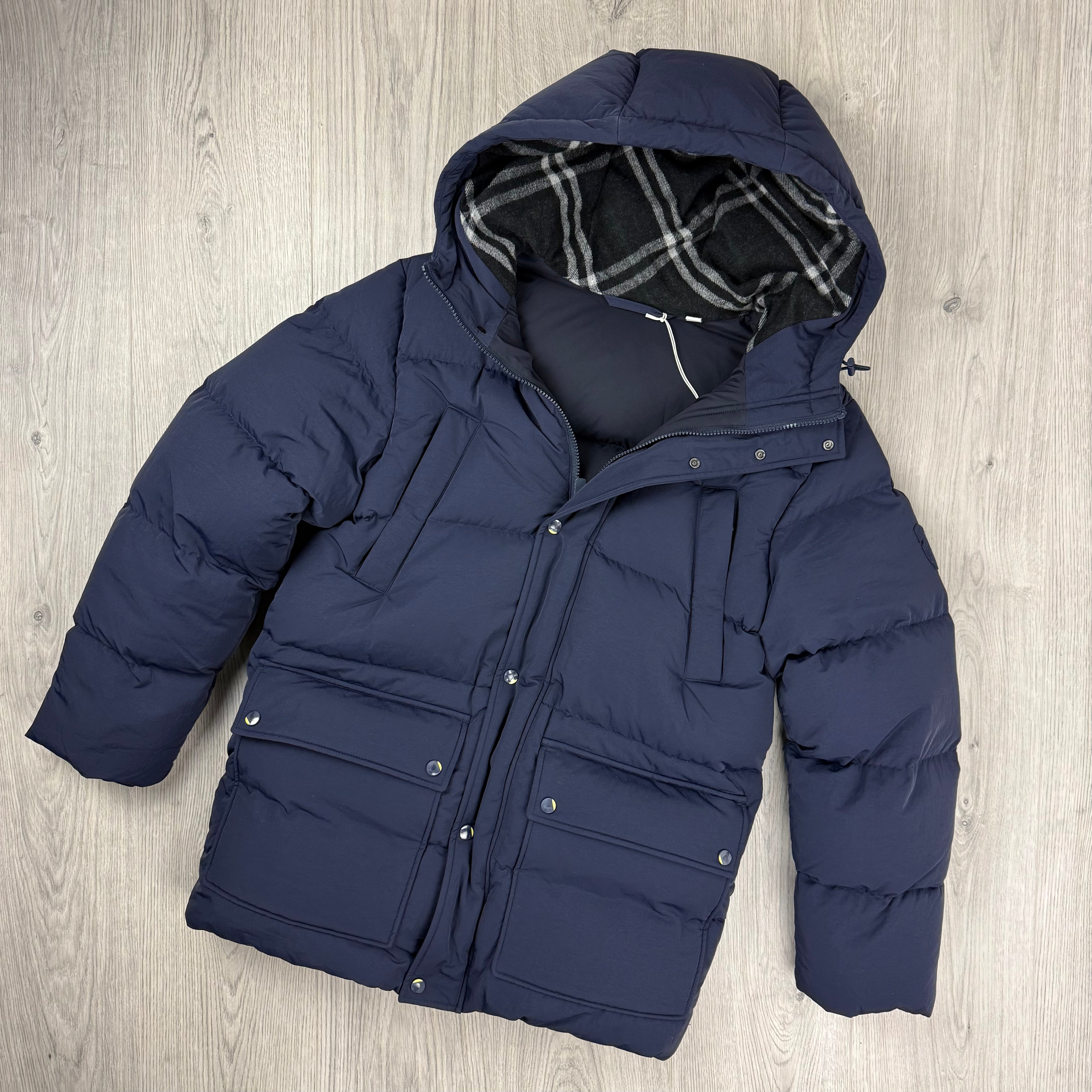 Burberry Down Jacket - Navy