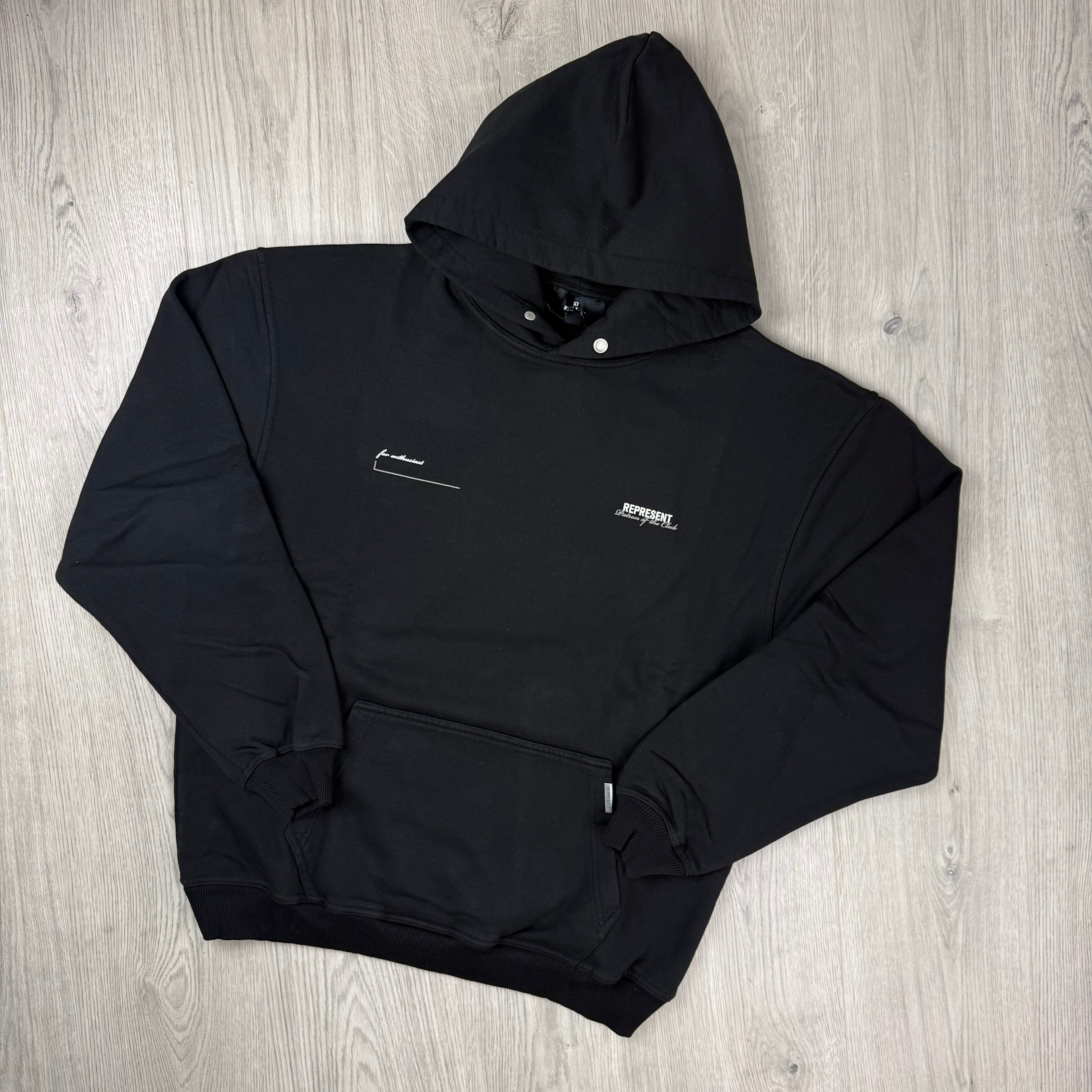 Represent 'Patron' Hoodie - Black