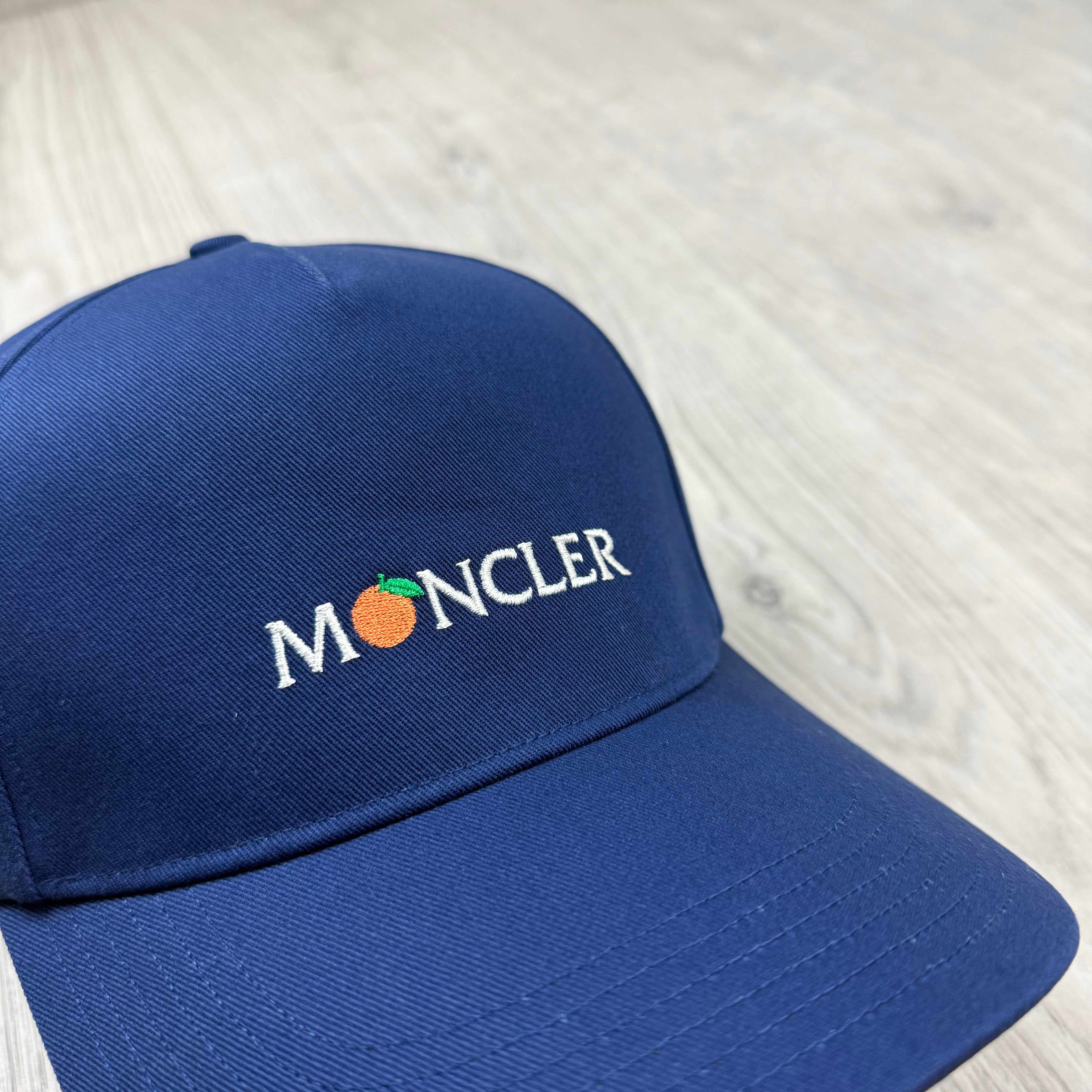 Moncler Genius | Men's Baseball Cap | Navy Blue | Outlet Sale
