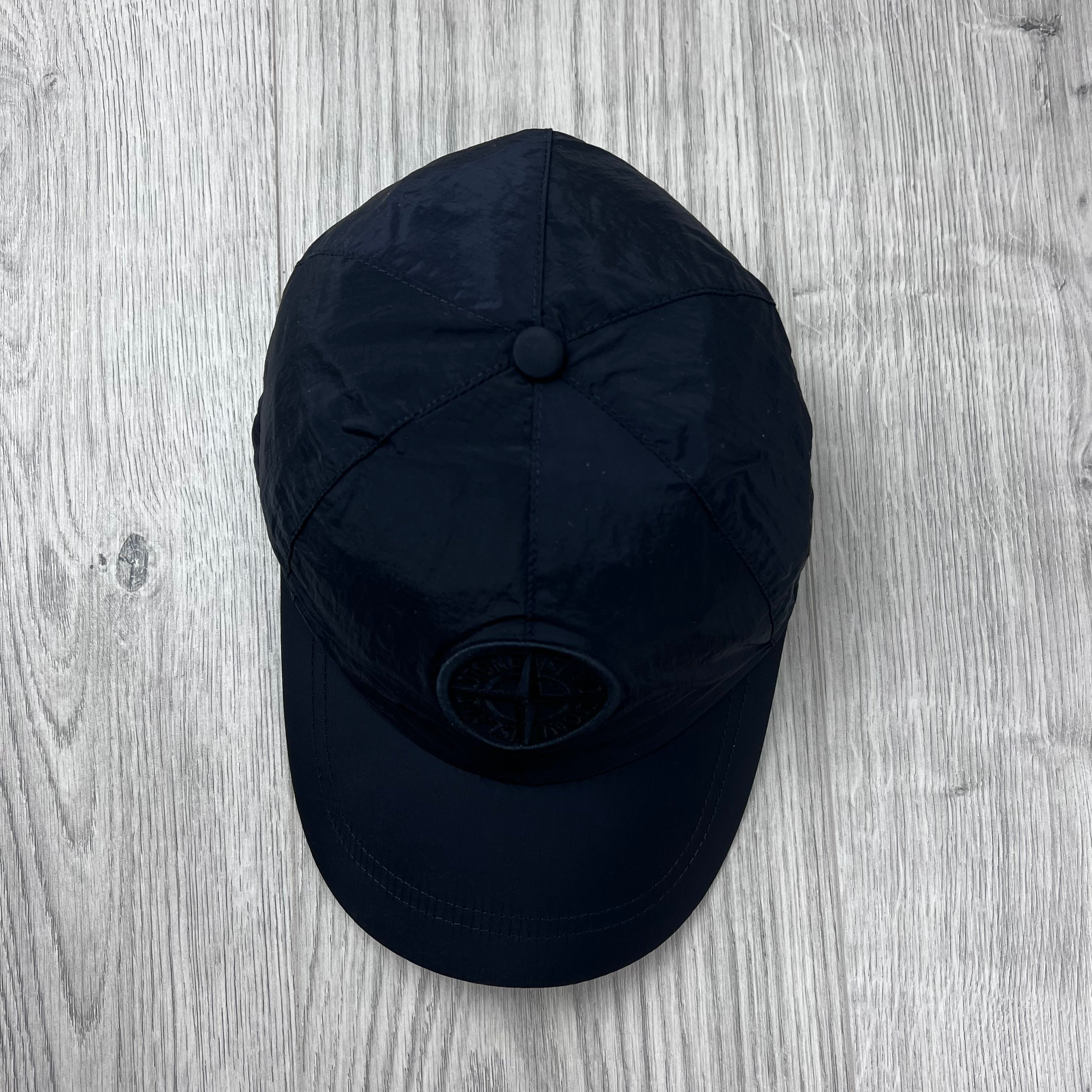 Stone Island Metal Baseball Cap - Black