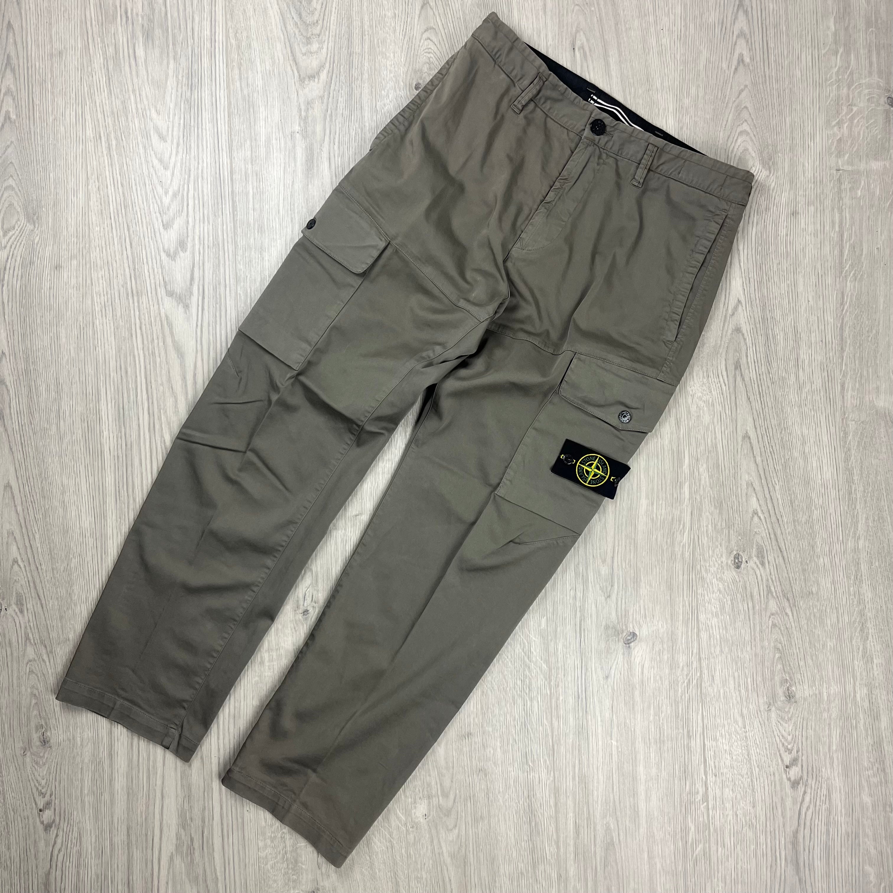 Stone Island Cargo Trousers - Walnut