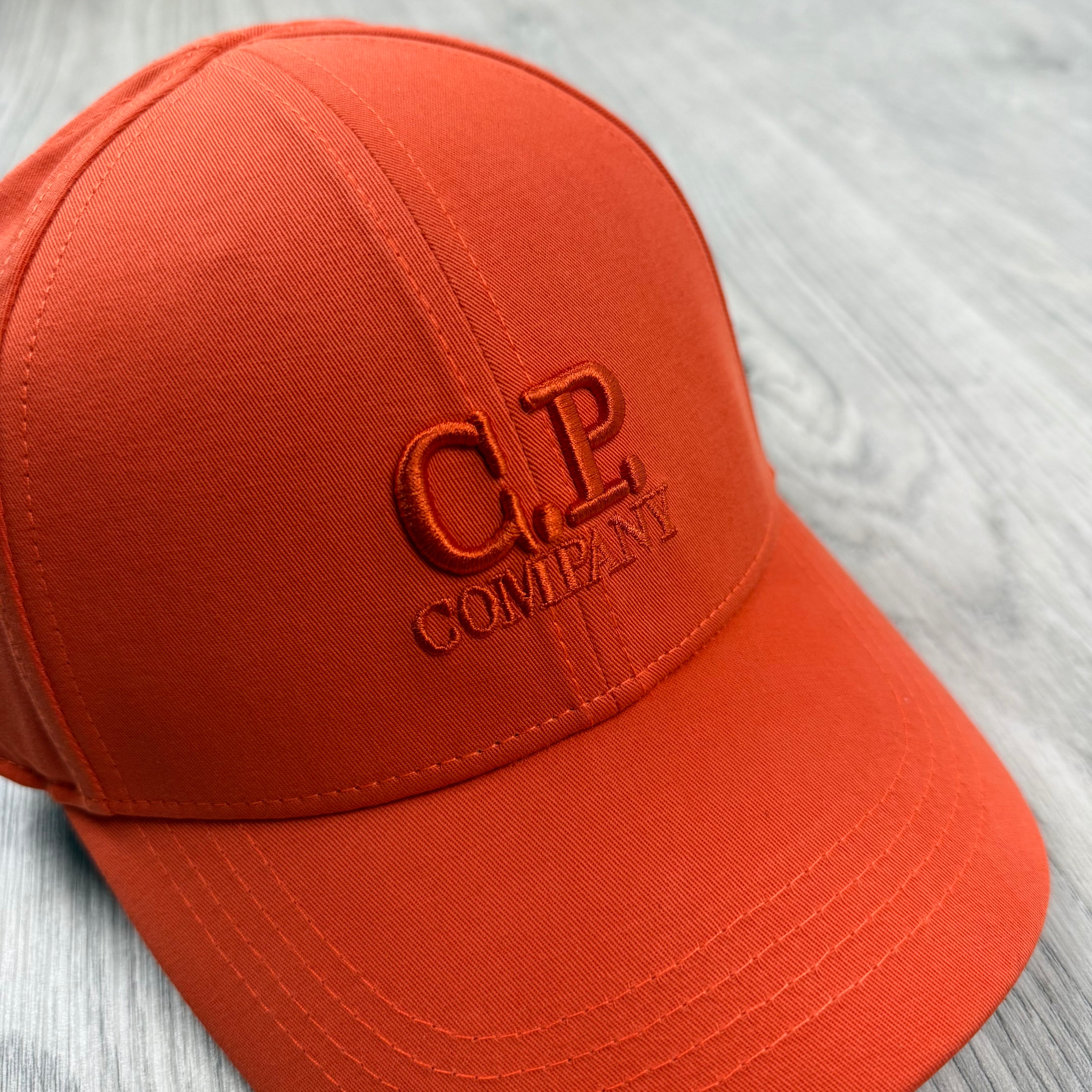 CP Company Junior Baseball Cap - Harvest Pumpkin