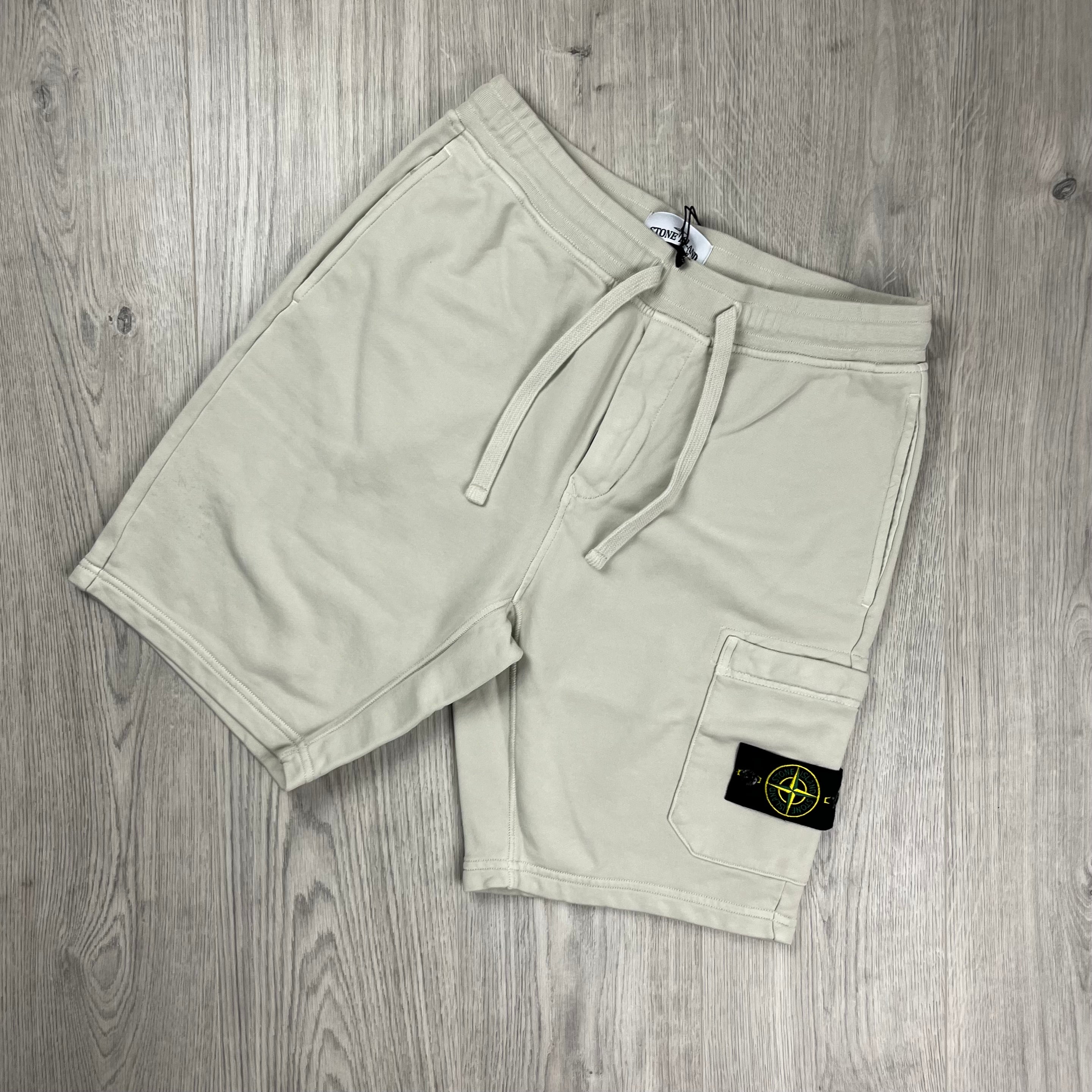 Stone Island Jersey Shorts - Sand