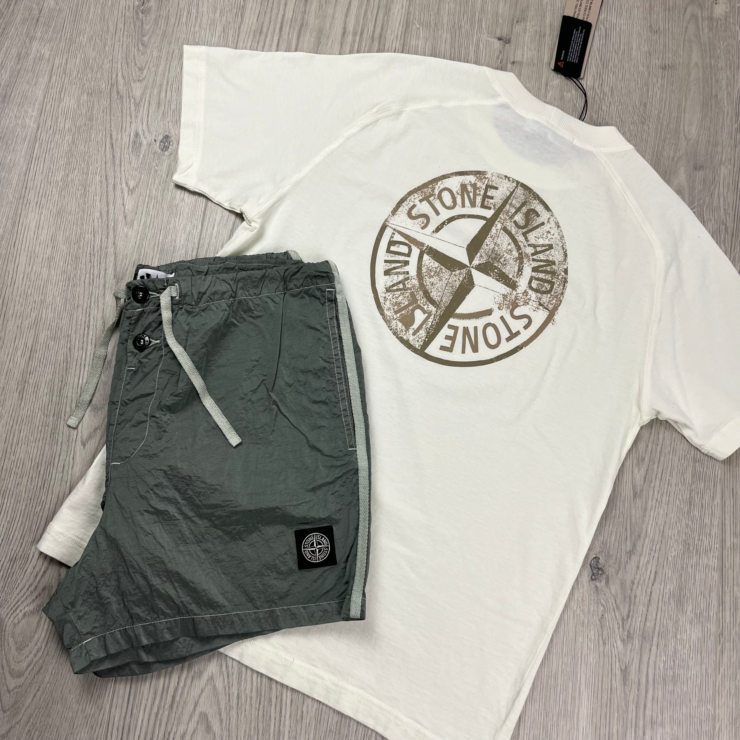Stone Island Holiday Set - Ivory/Sage