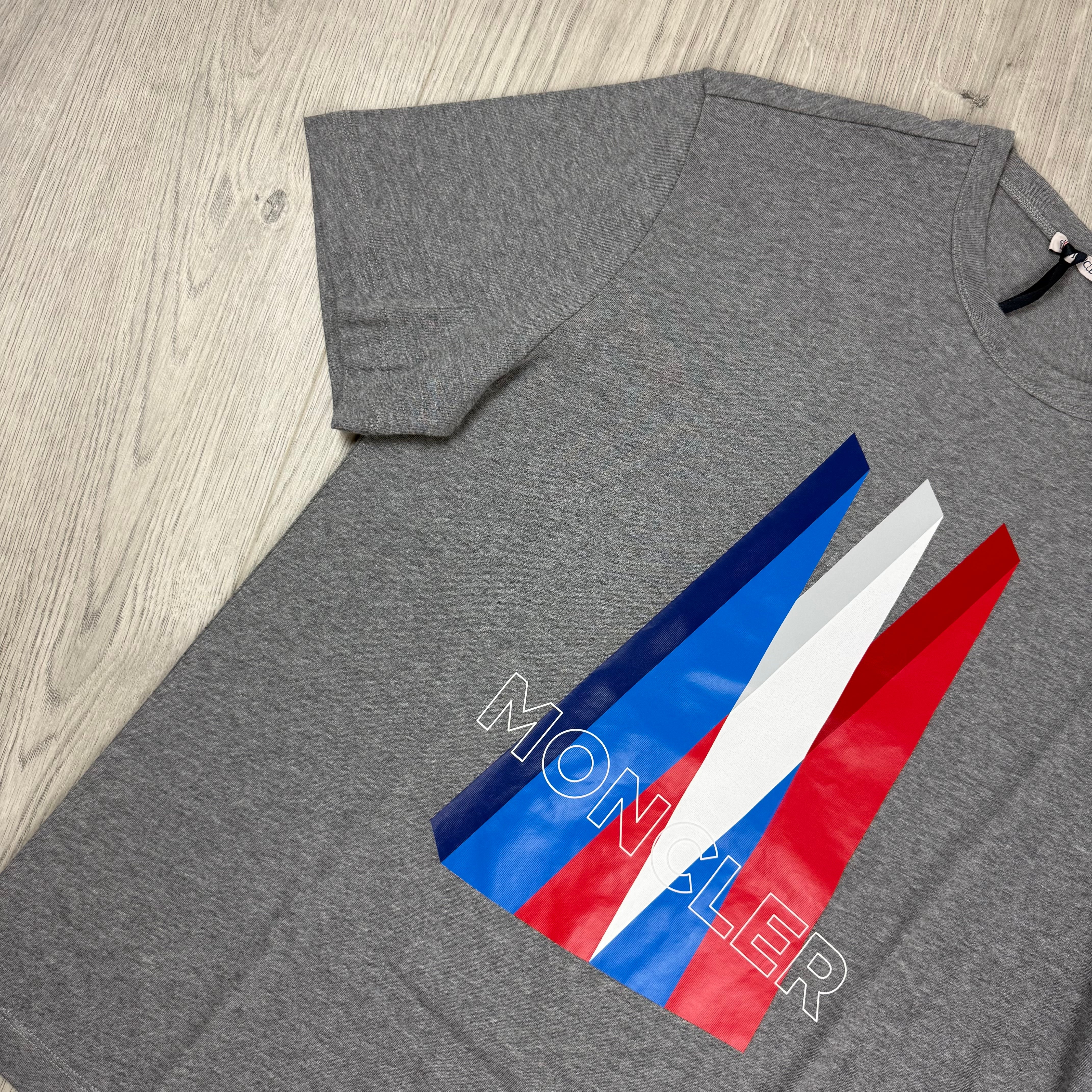 Moncler Printed T-Shirt - Grey