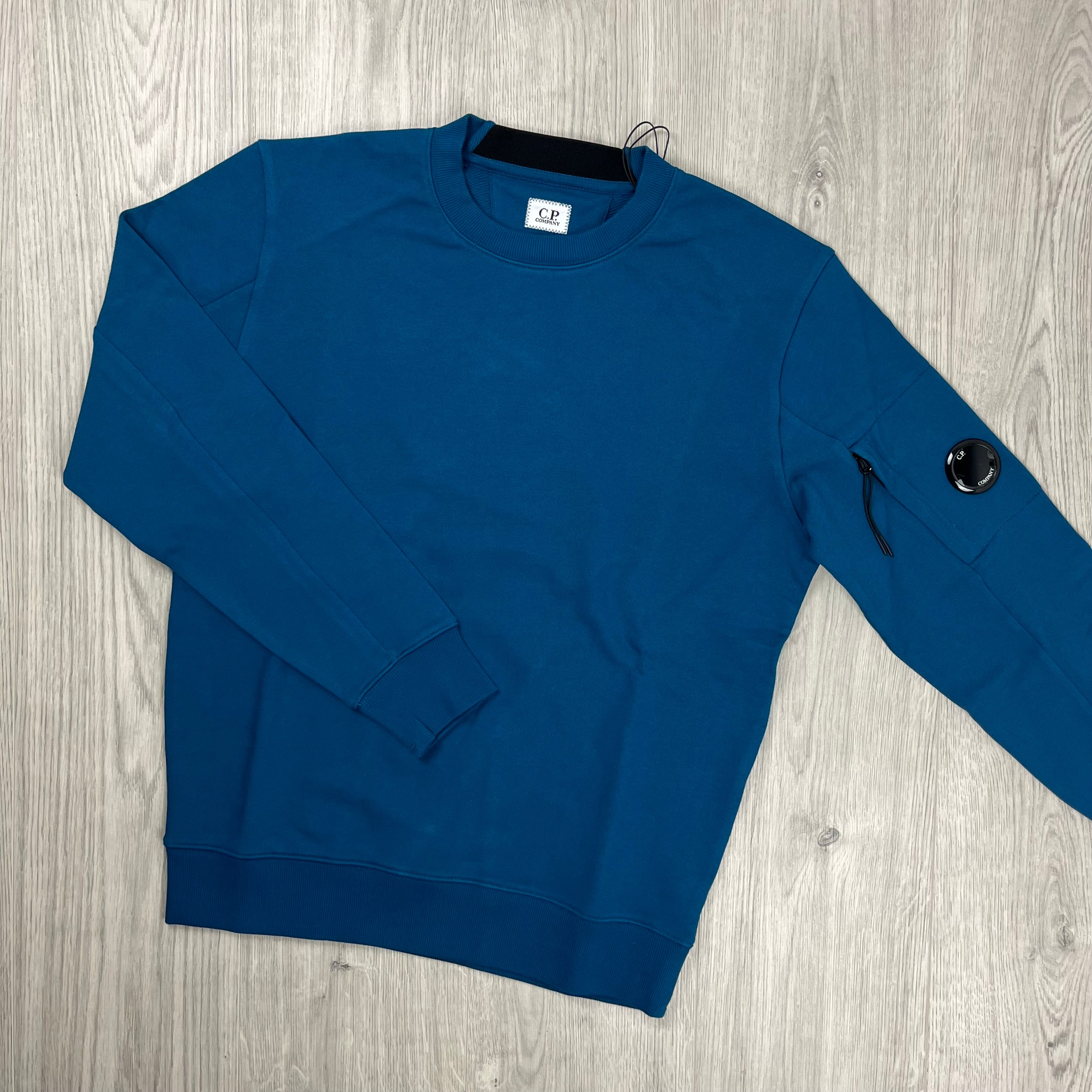 Cp company sweatshirt blue deals