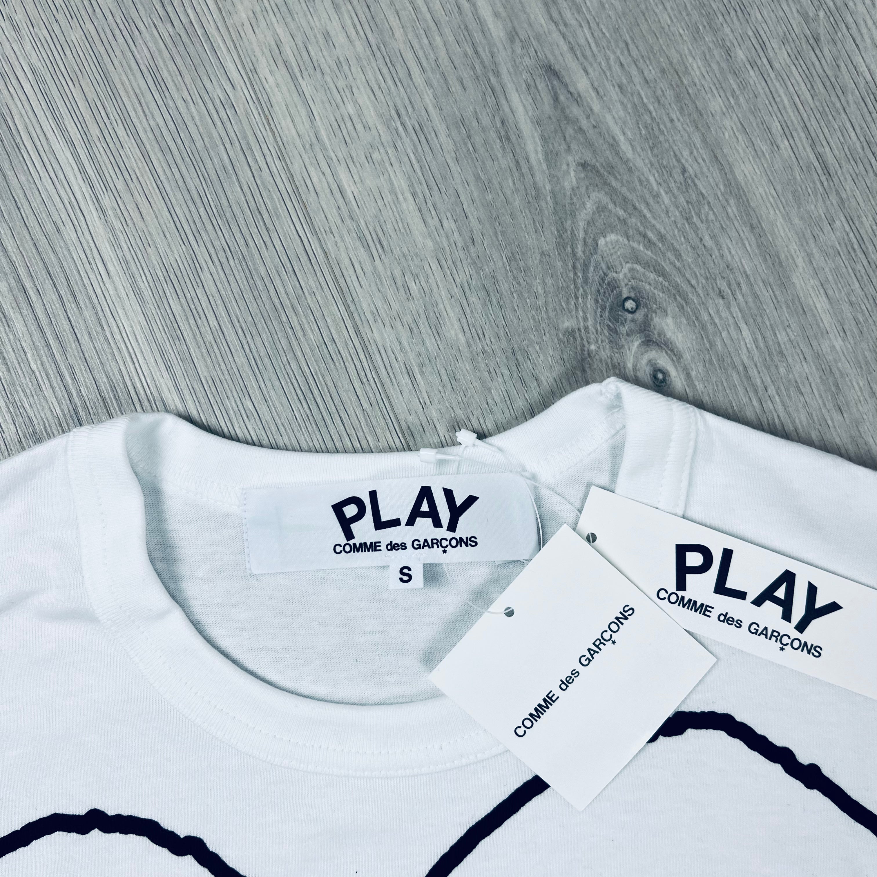 Comme des Garçons PLAY T-Shirt - White