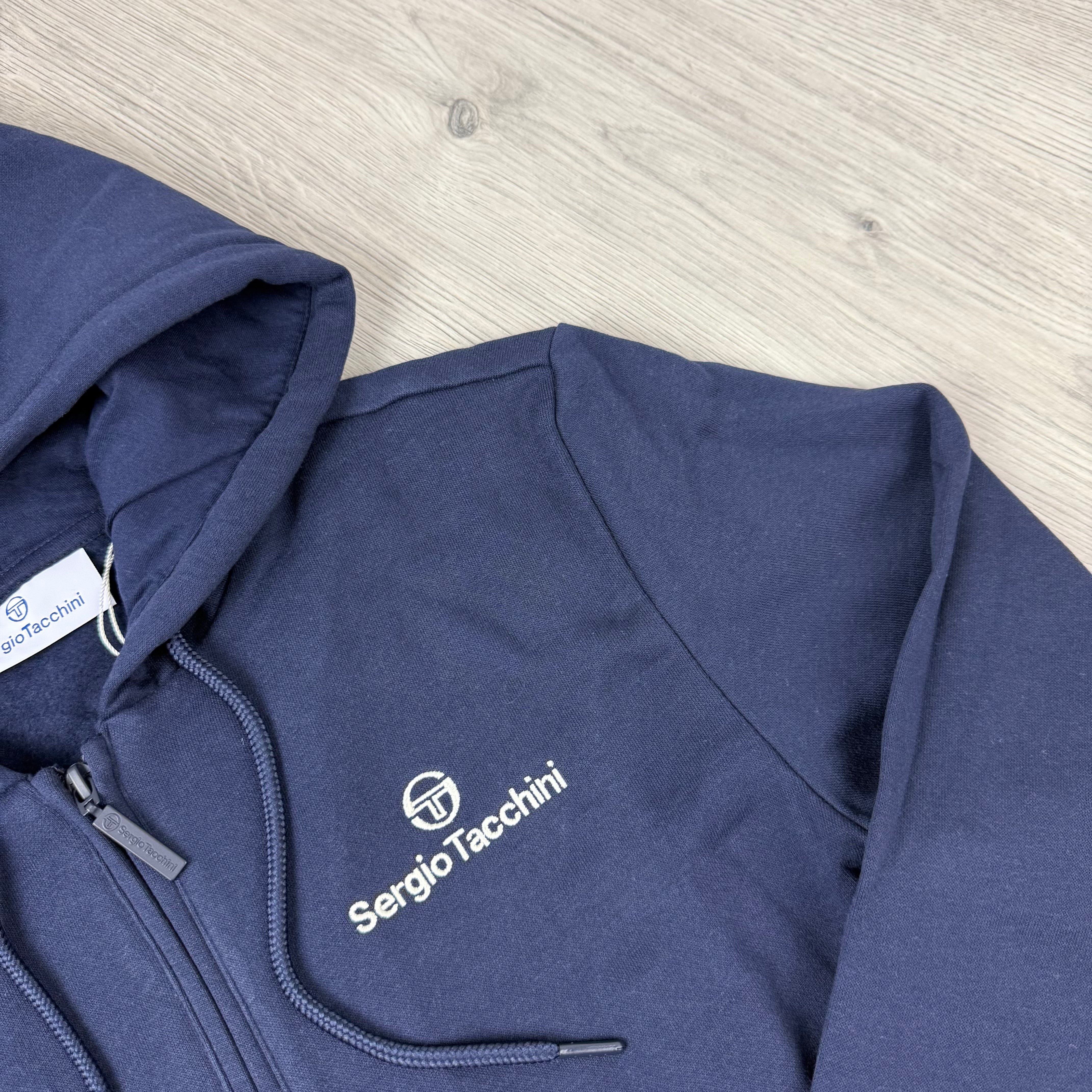 Sergio Tacchini 'Cipresso' Hoodie - Sodalite Blue