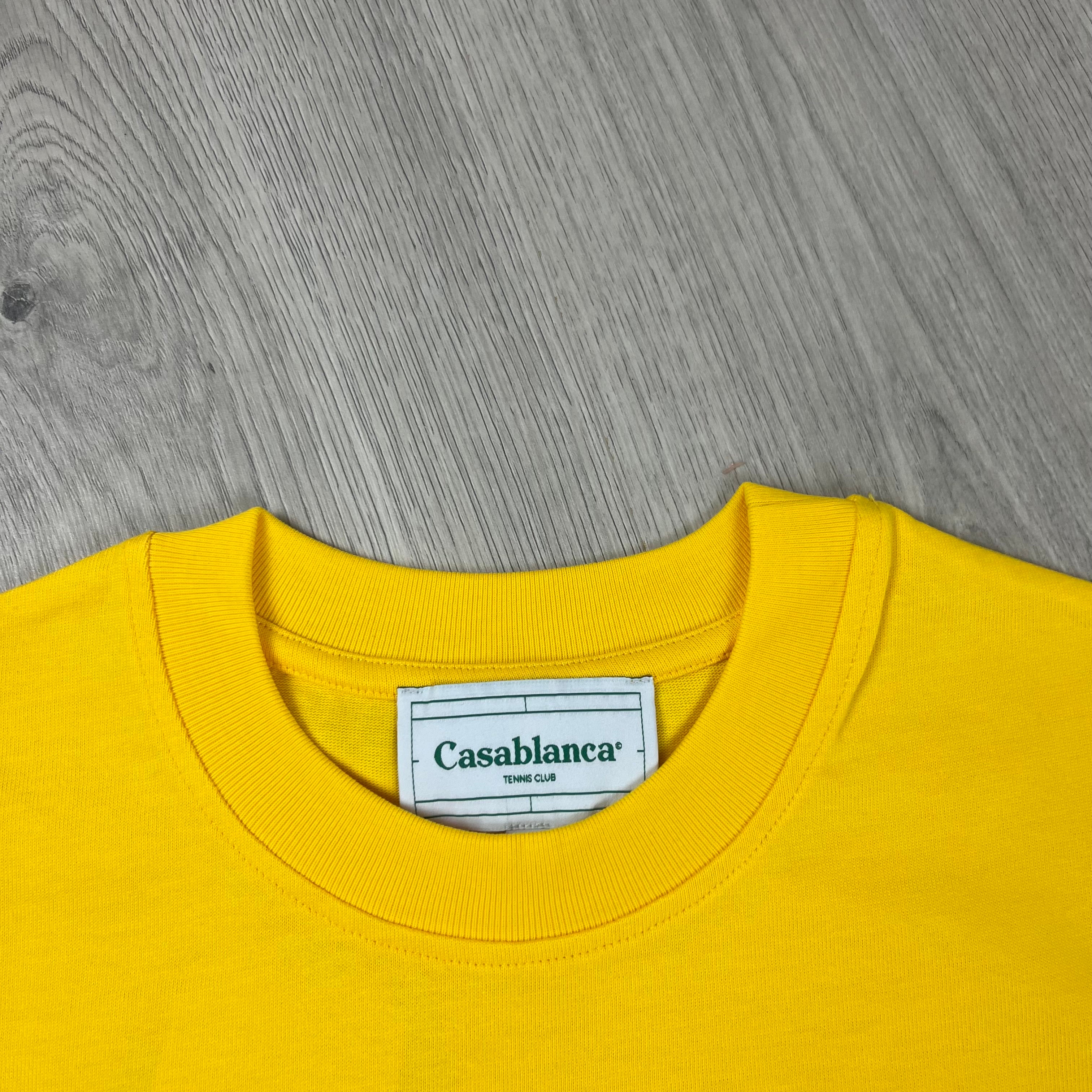 Casablanca Graphic T-Shirt - Yellow