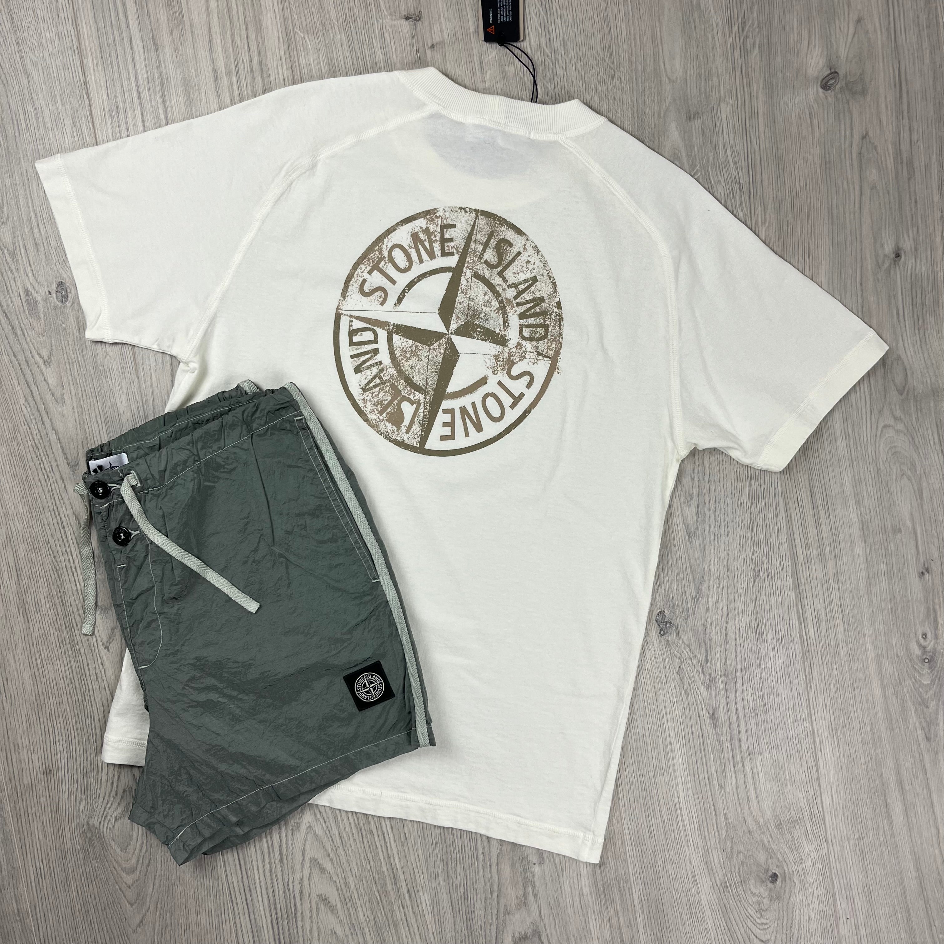Stone Island Holiday Set - Ivory/Sage