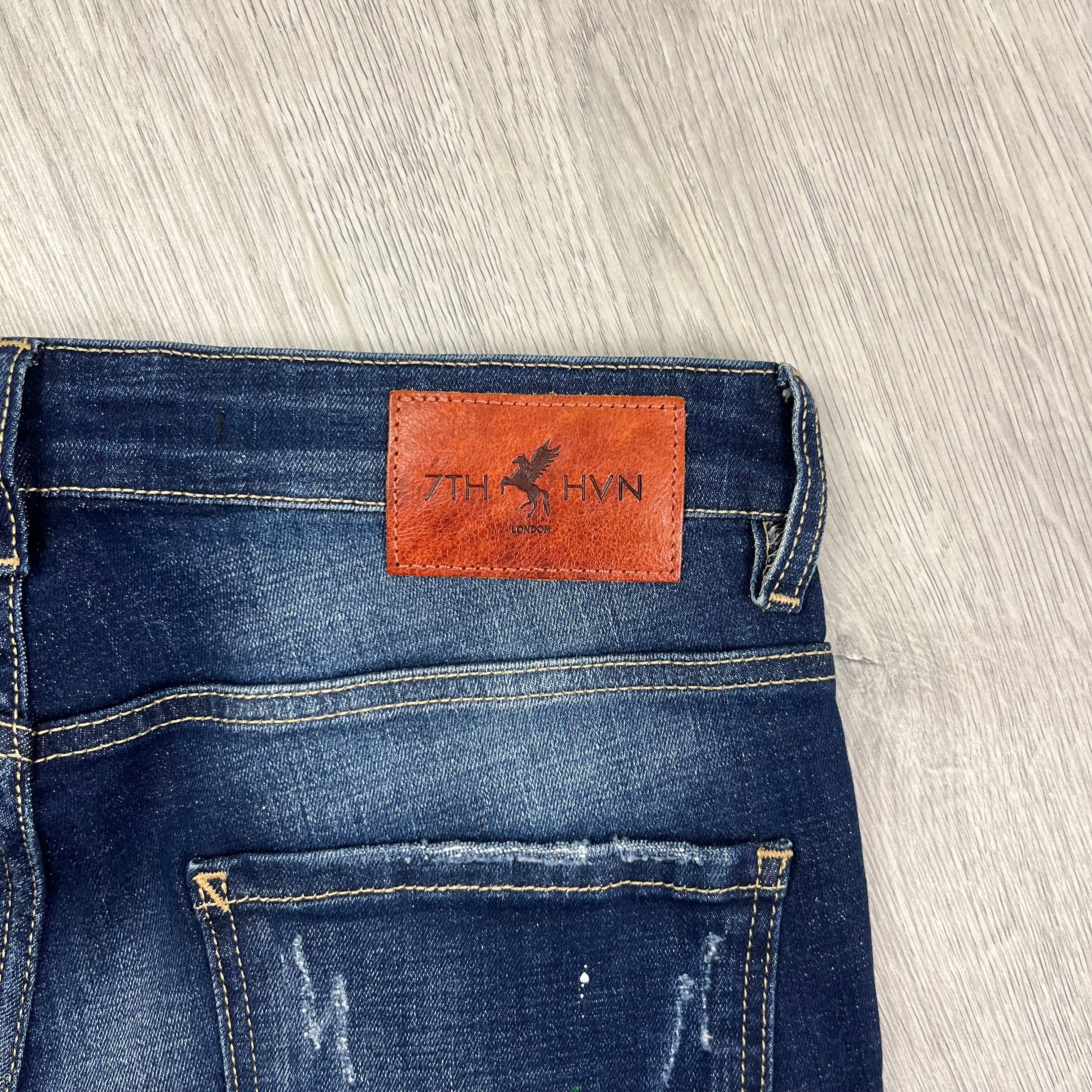 7TH HVN Slim Jeans - Blue