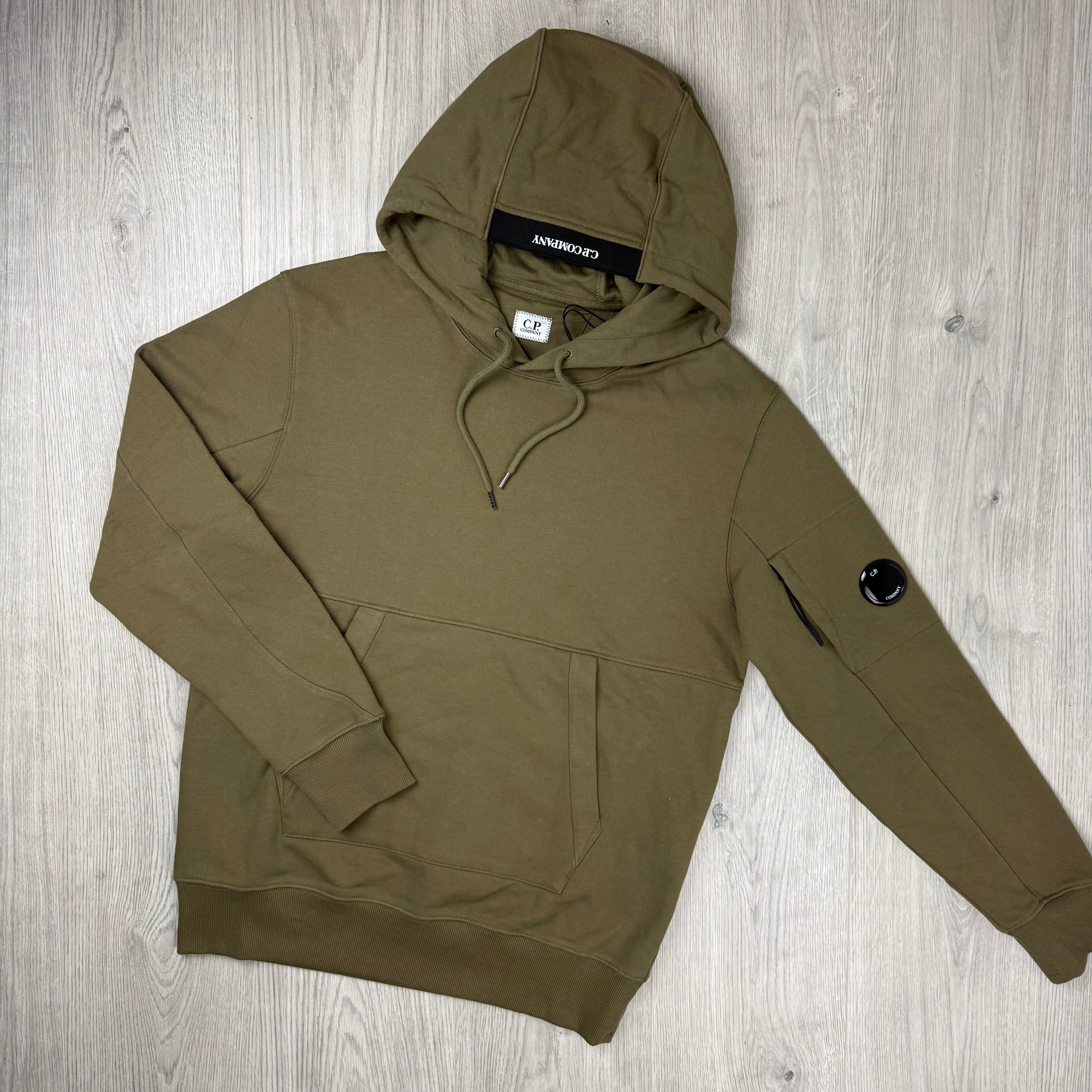 CP Company | Men's Pullover Hoodie | Pistachio Shell | Outlet Sale