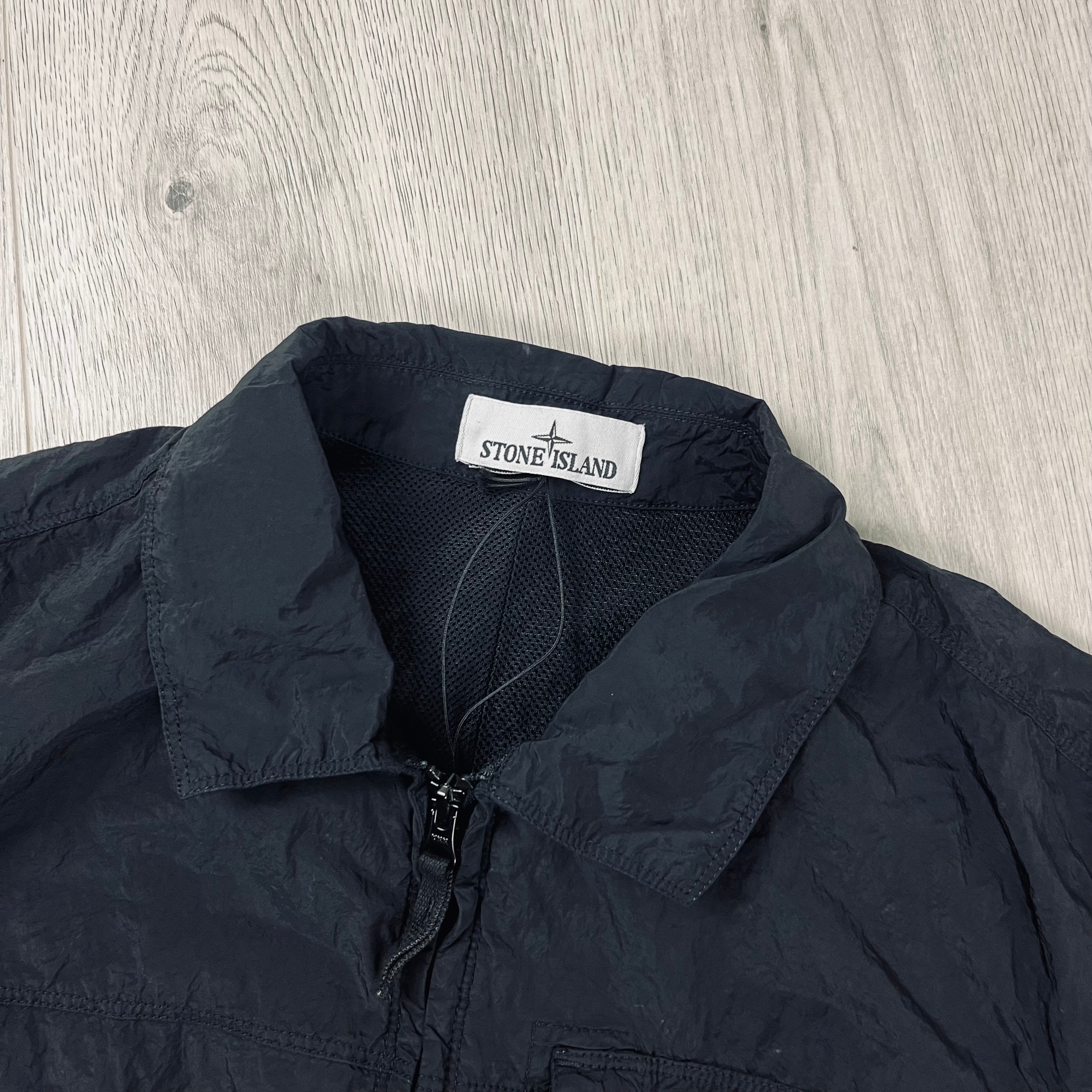 Stone Island Metal Overshirt - Black