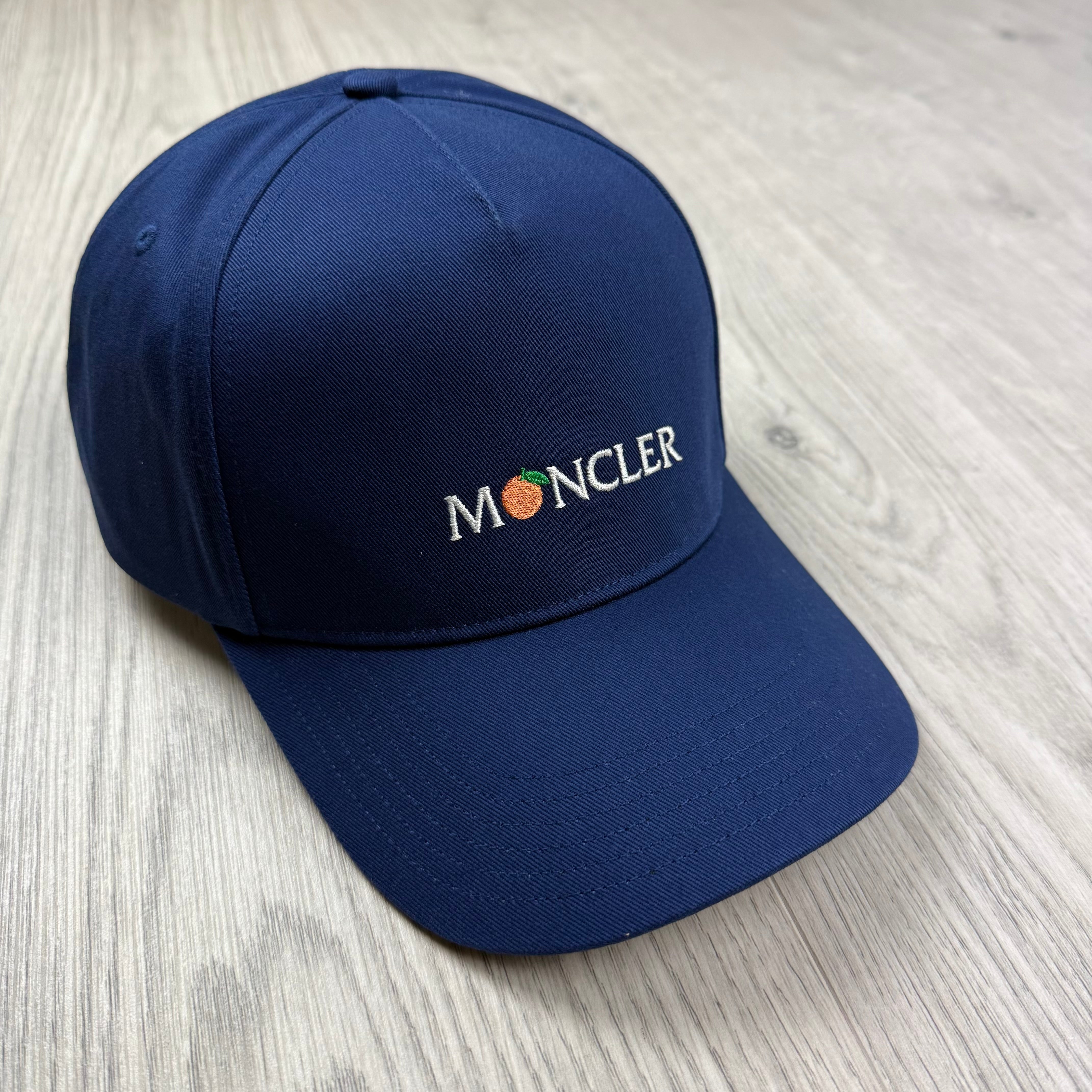 Moncler Genius | Men's Baseball Cap | Navy Blue | Outlet Sale