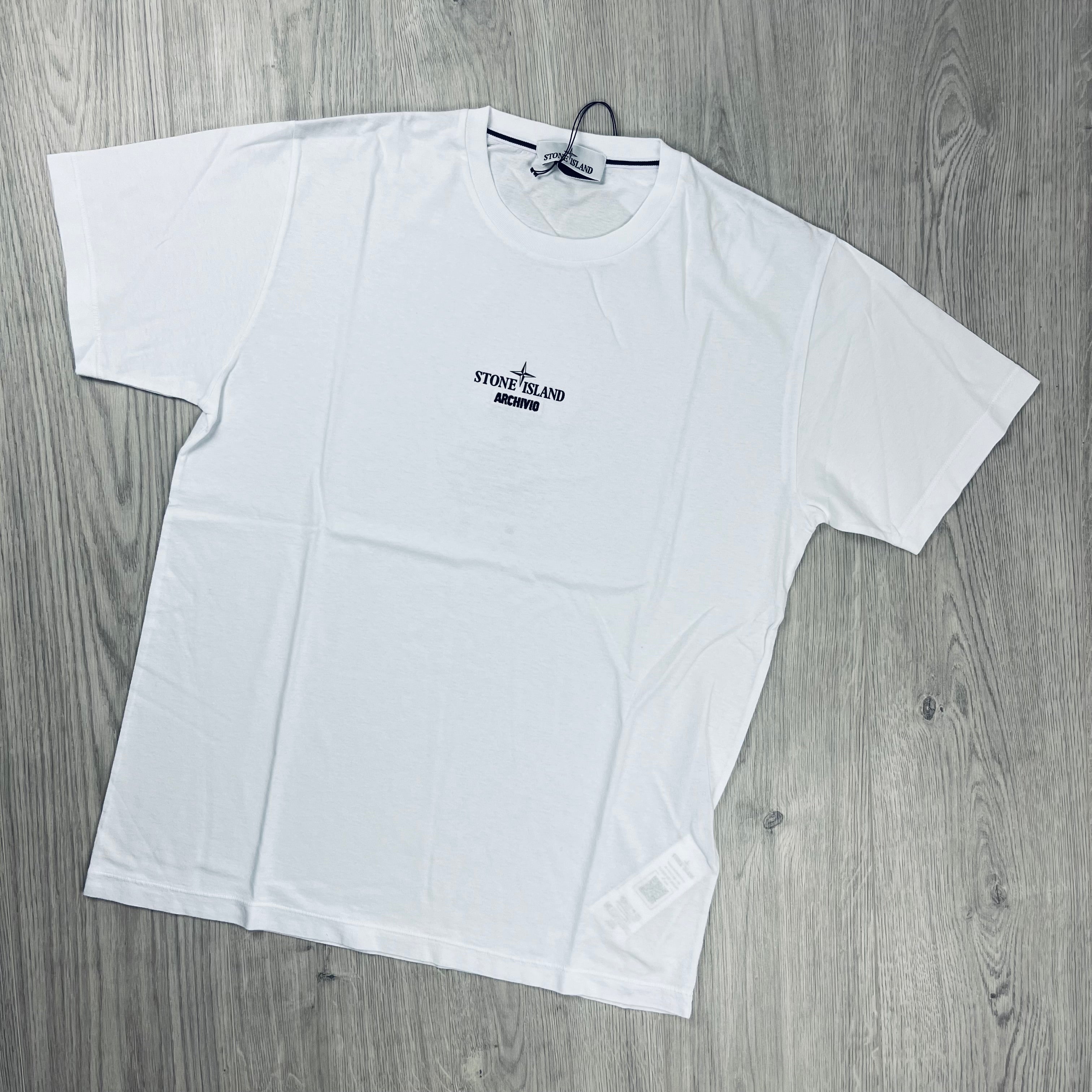 Stone Island Archivio T Shirt White