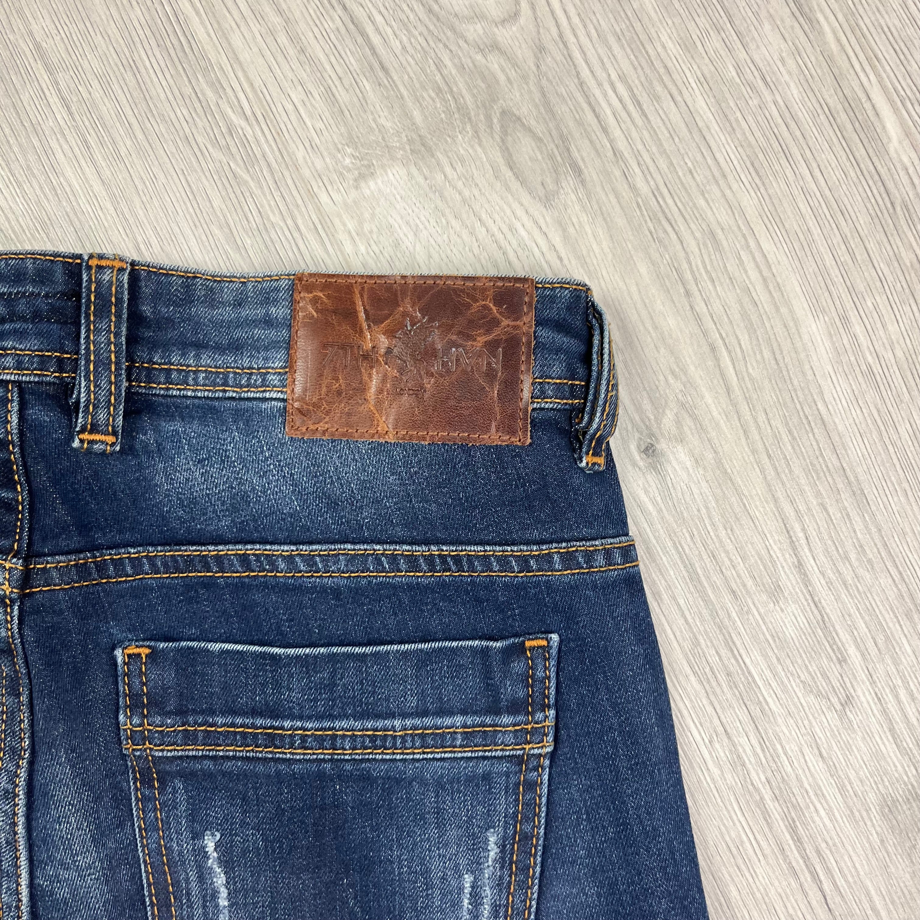 7TH HVN Slim Jeans - Blue