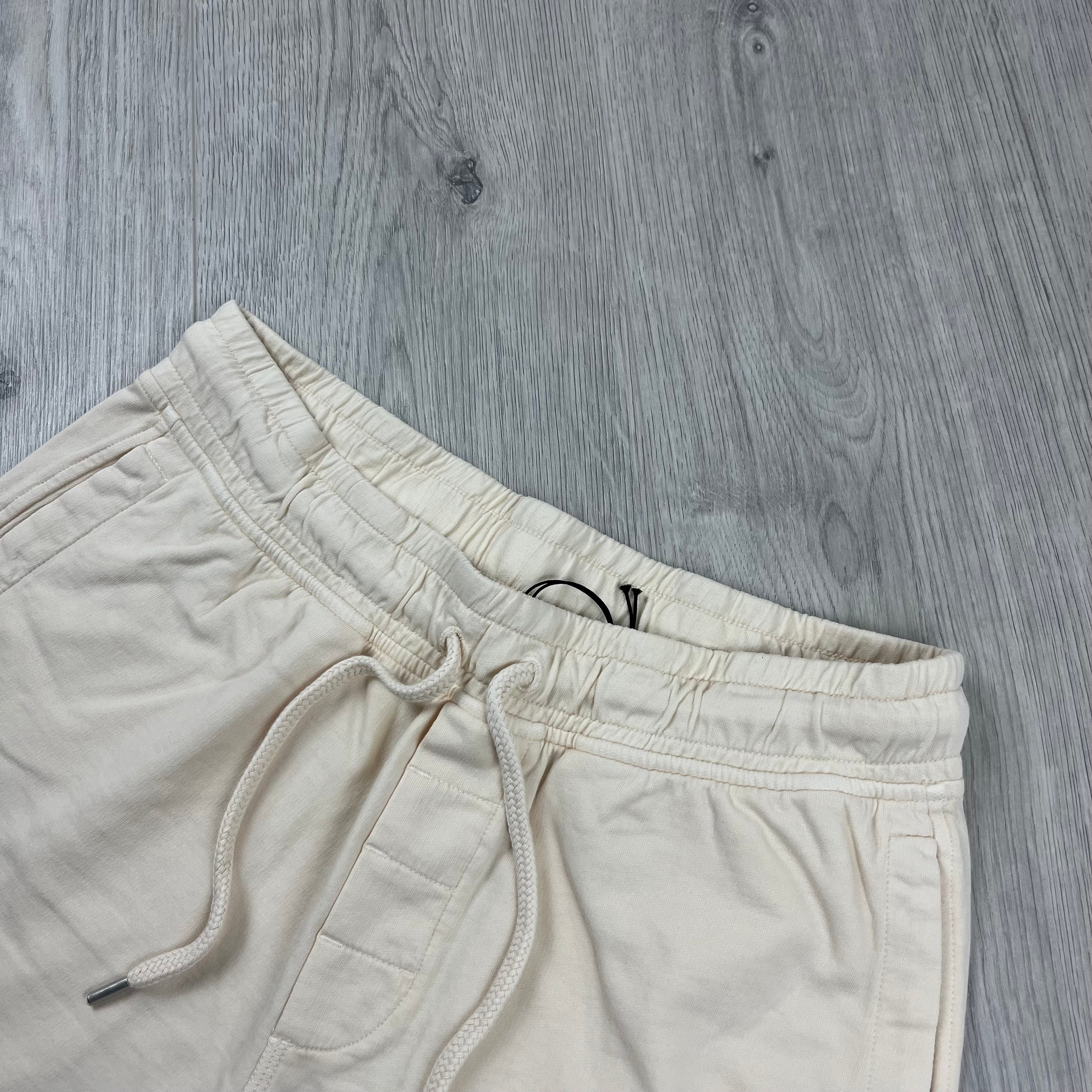 CP Company Jersey Shorts - Pistachio Shell