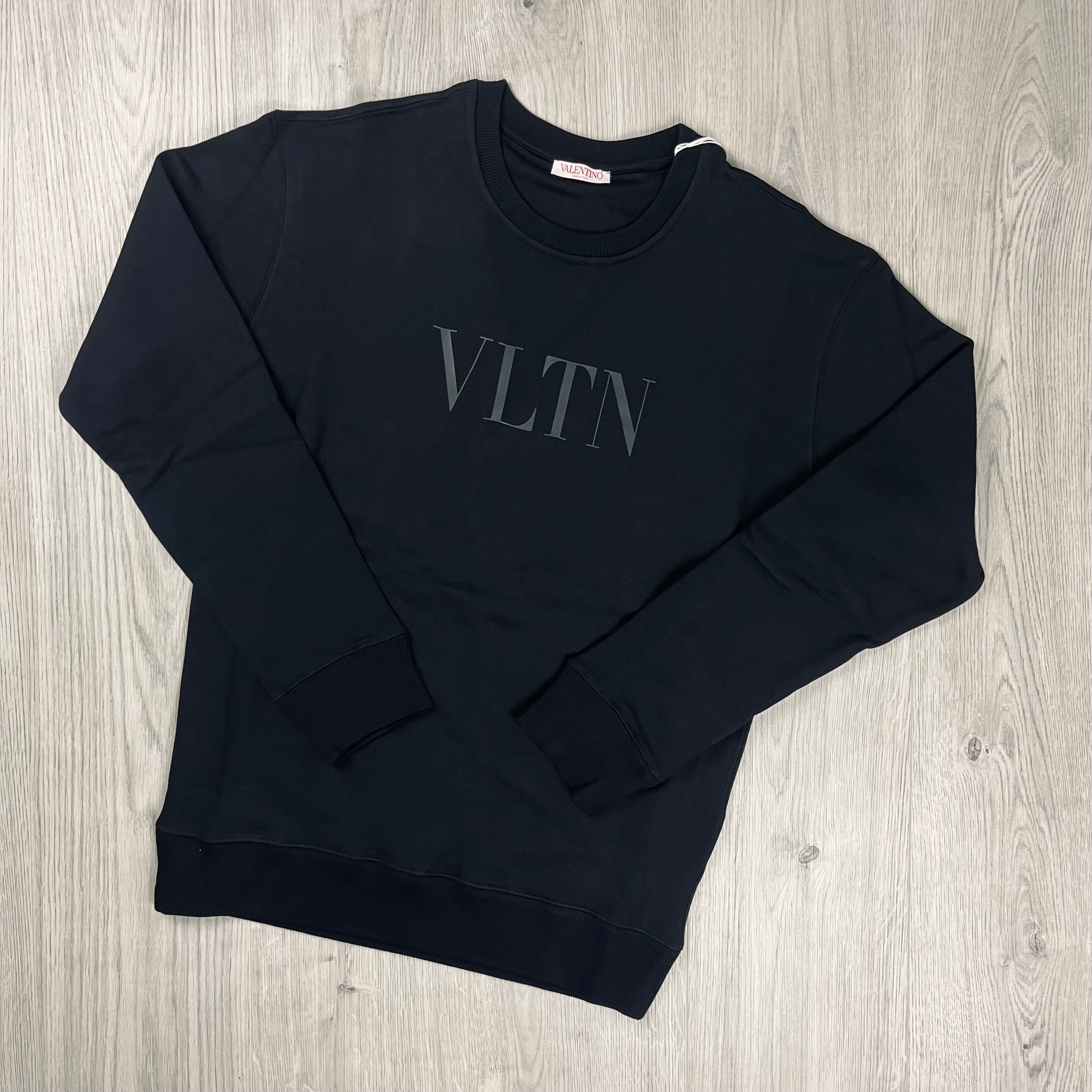 VALENTINO VLTN ロゴ スウェット M ブラック VALENTINO - 正規 VALENTINO VLTN ヴァレンティノ スウェットの通販 by