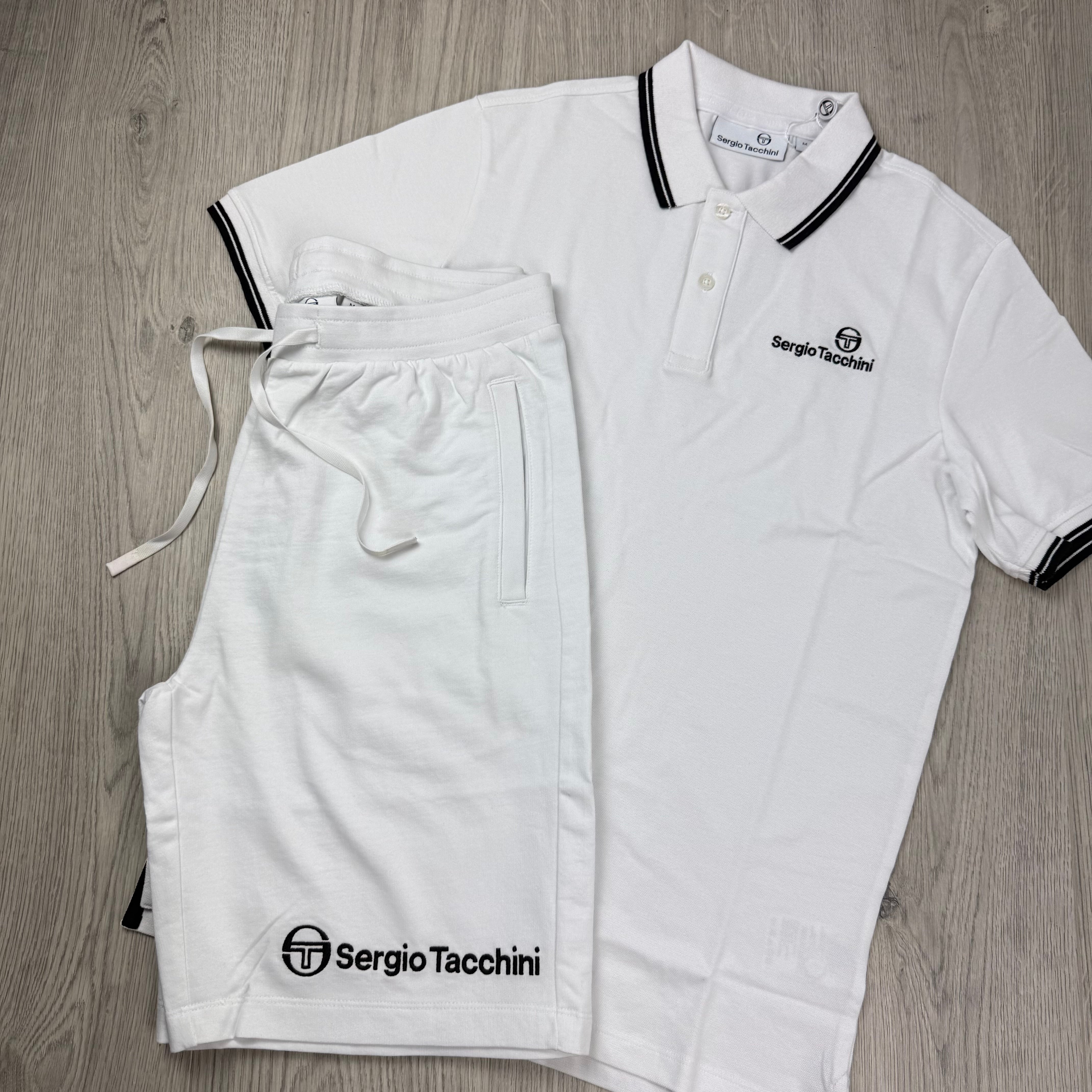 Sergio Tacchini 'Reed Co' Set - White