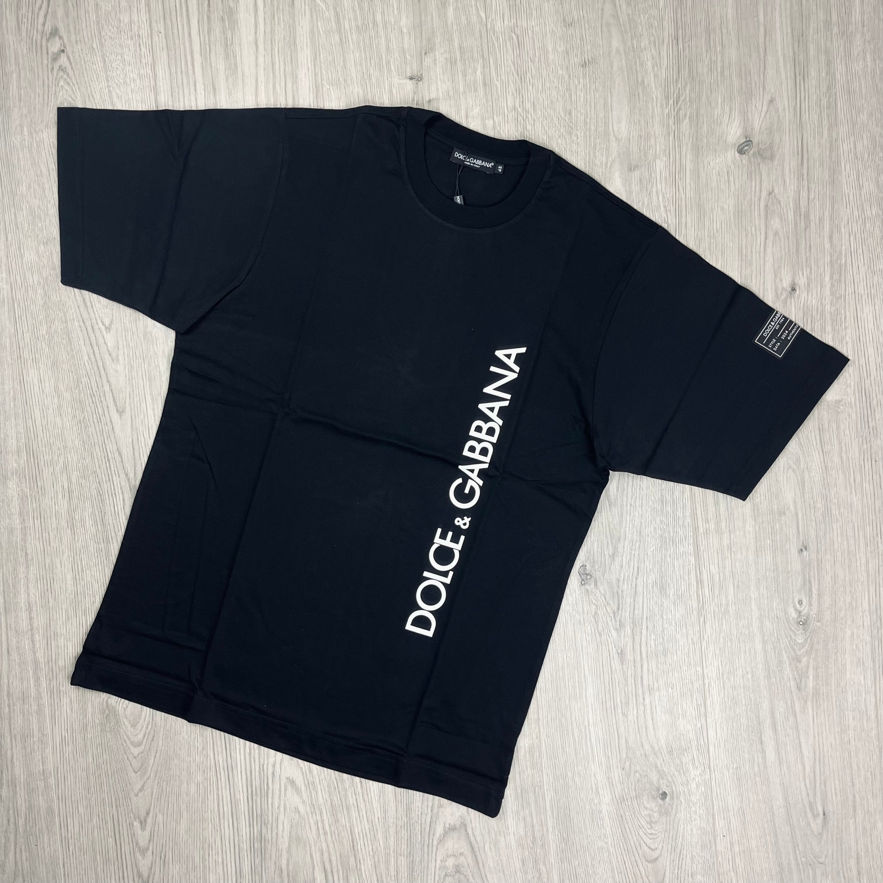 Dolce and gabbana black t shirt online