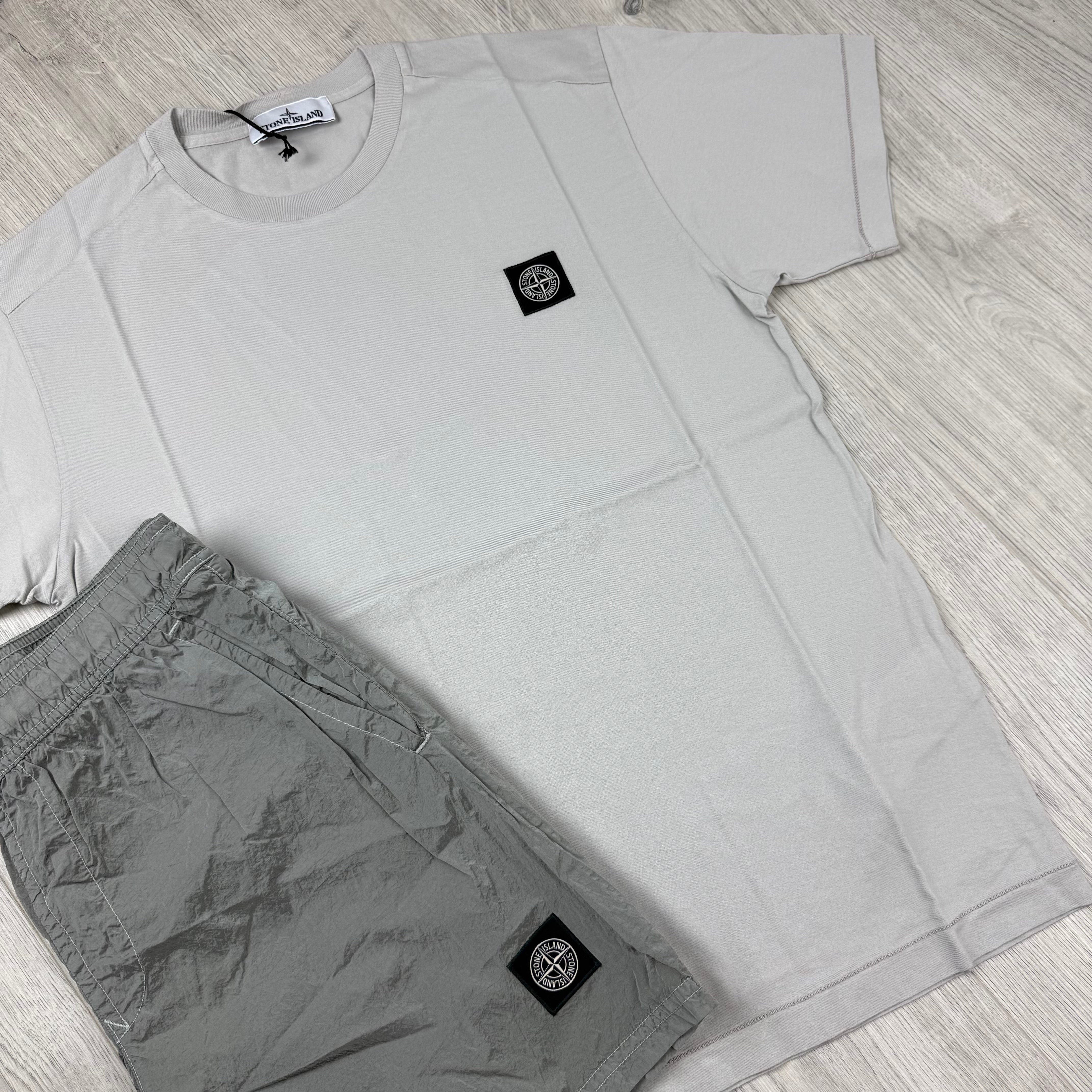 Stone Island Holiday Set - Pearl Grey