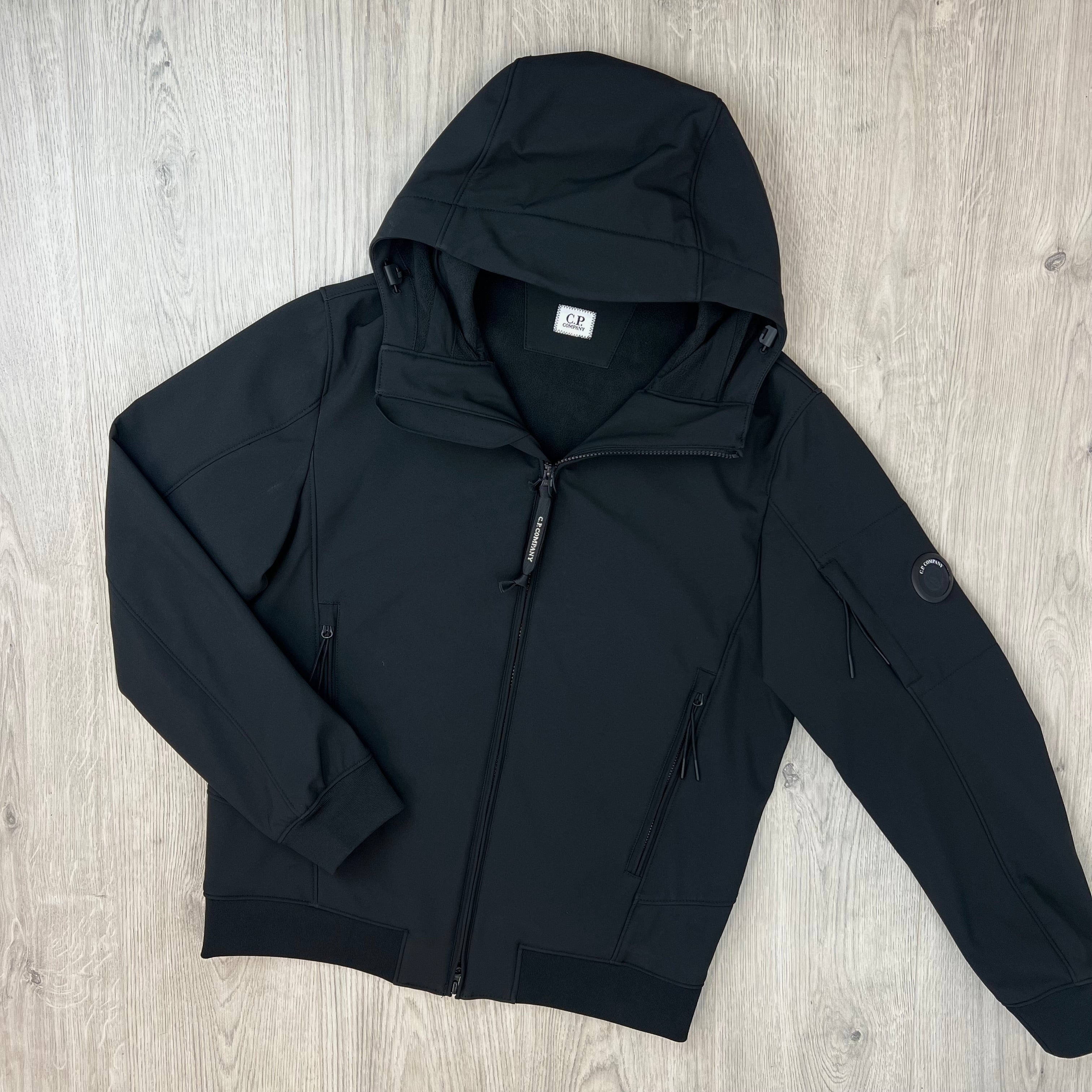 CP Company | Men's Shell-R Jacket | Black | Outlet Sale