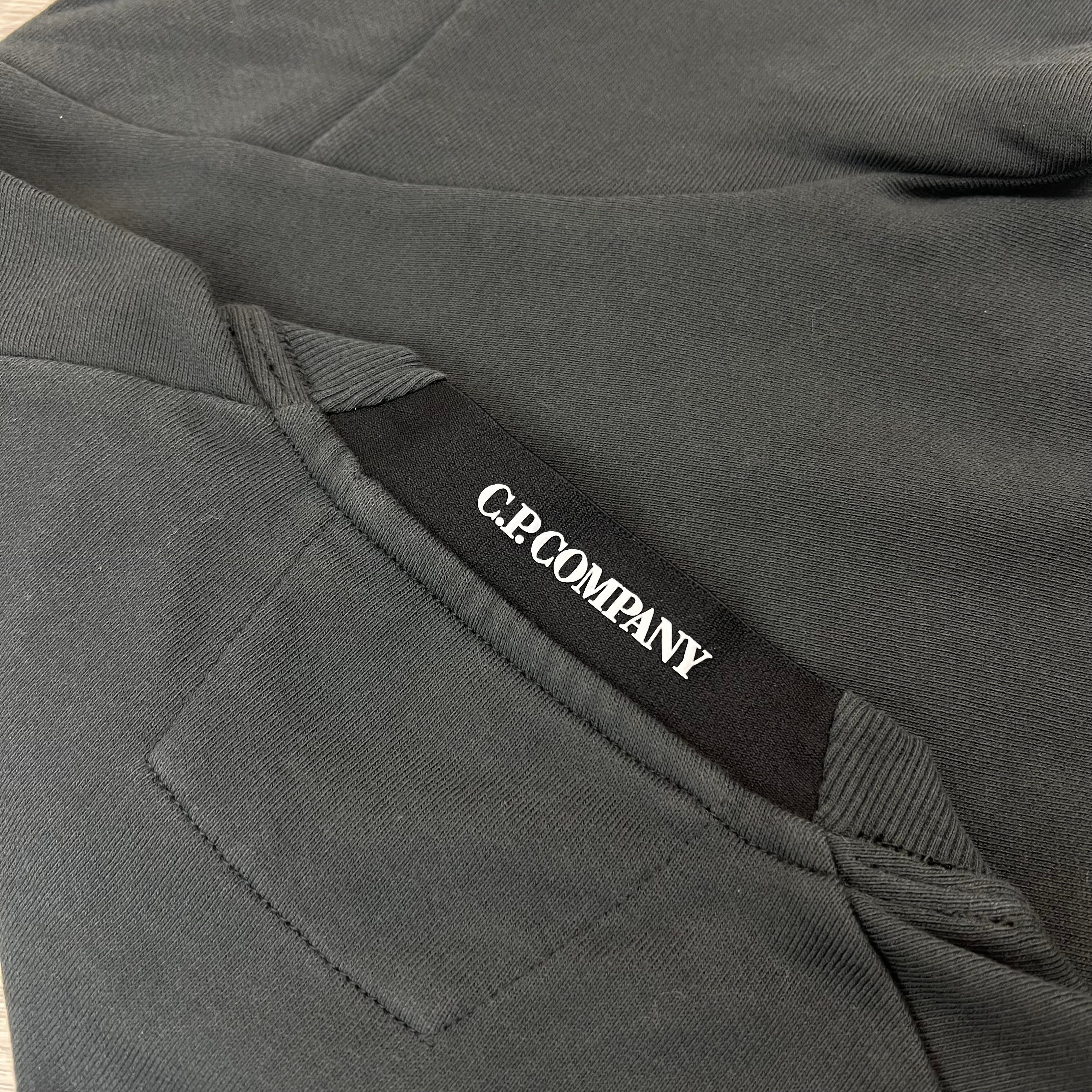 CP Company Raised Fleece Tracksuit - Raven