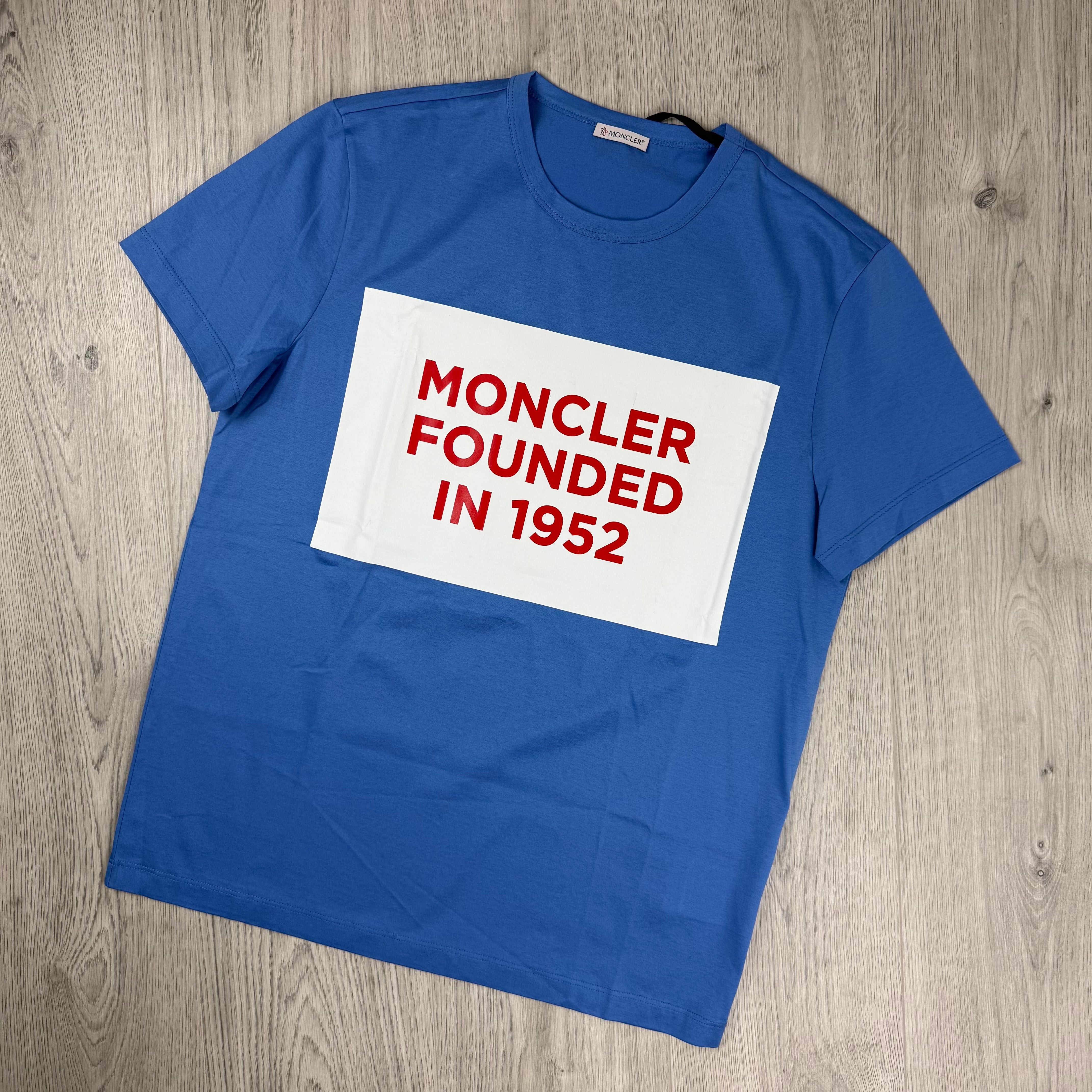 Moncler 1952 Box T-Shirt - Blue