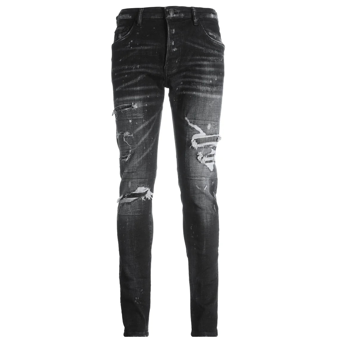 7TH HVN Slim Jeans - Black