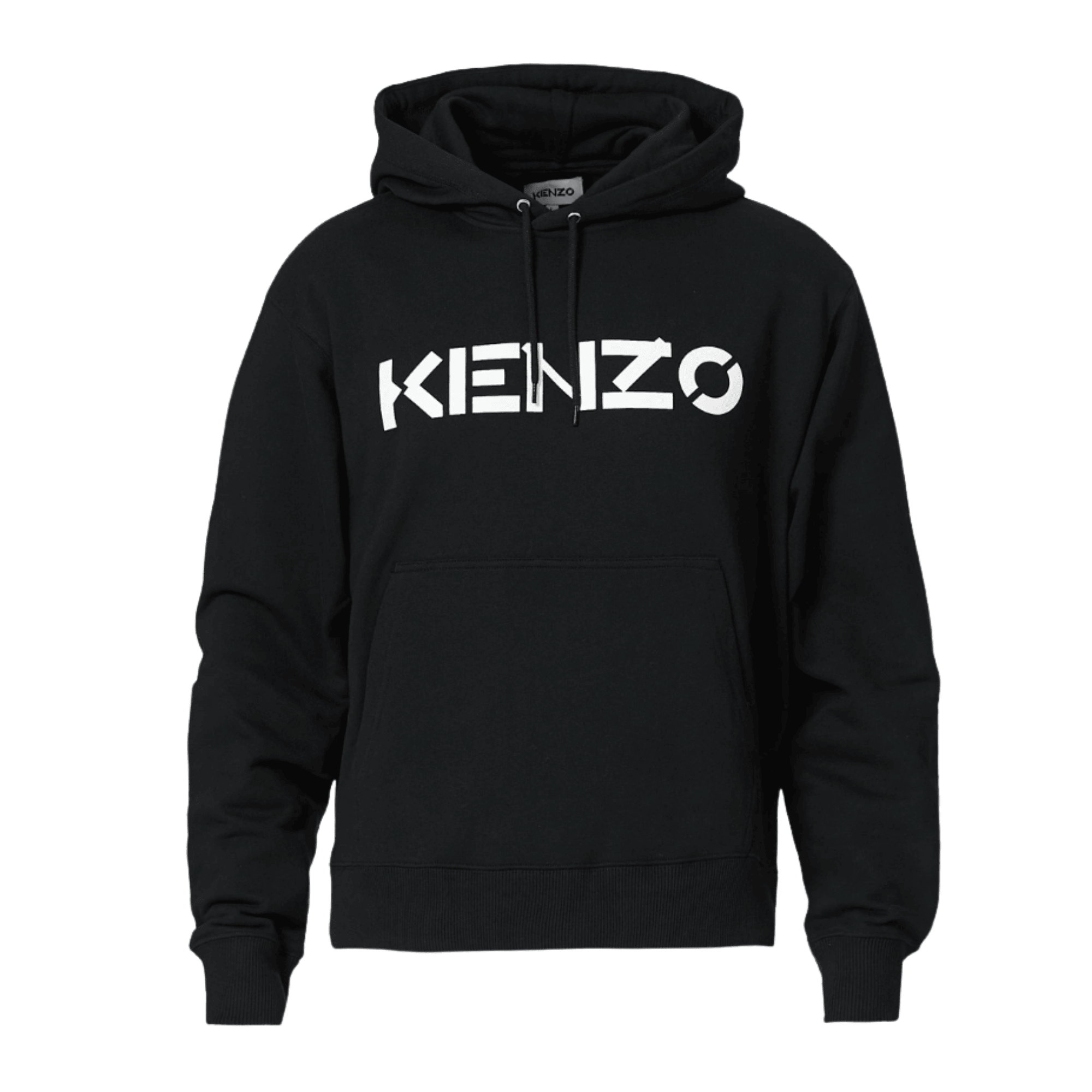 Kenzo Printed Hoodie - Black