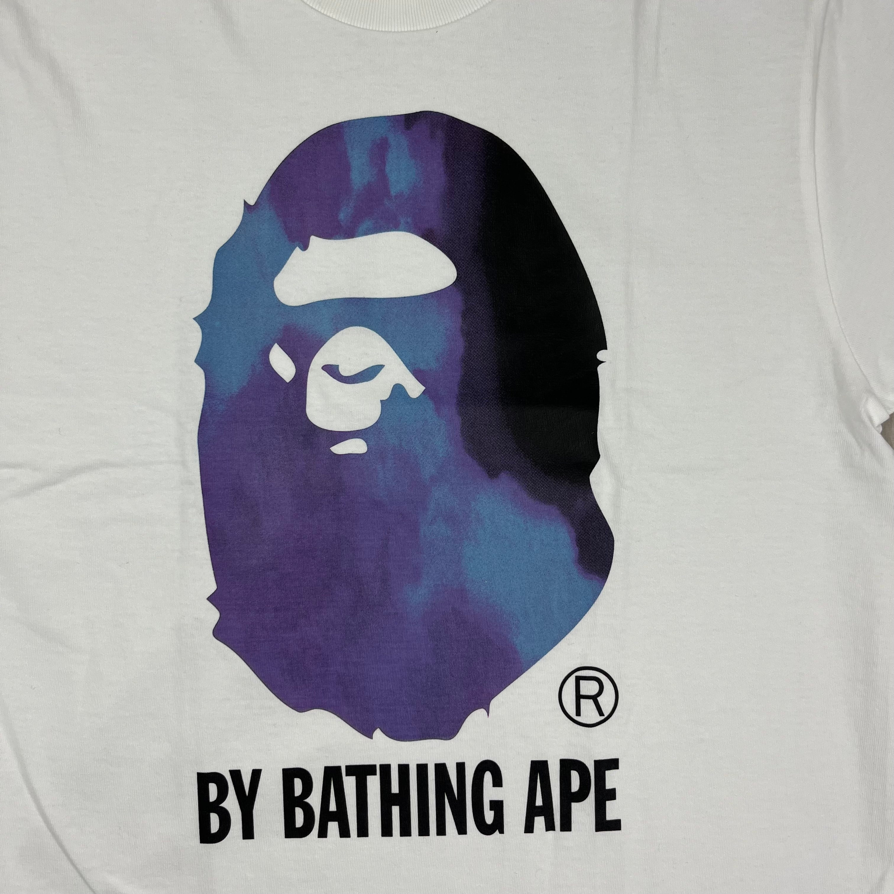bape tie dye t shirt