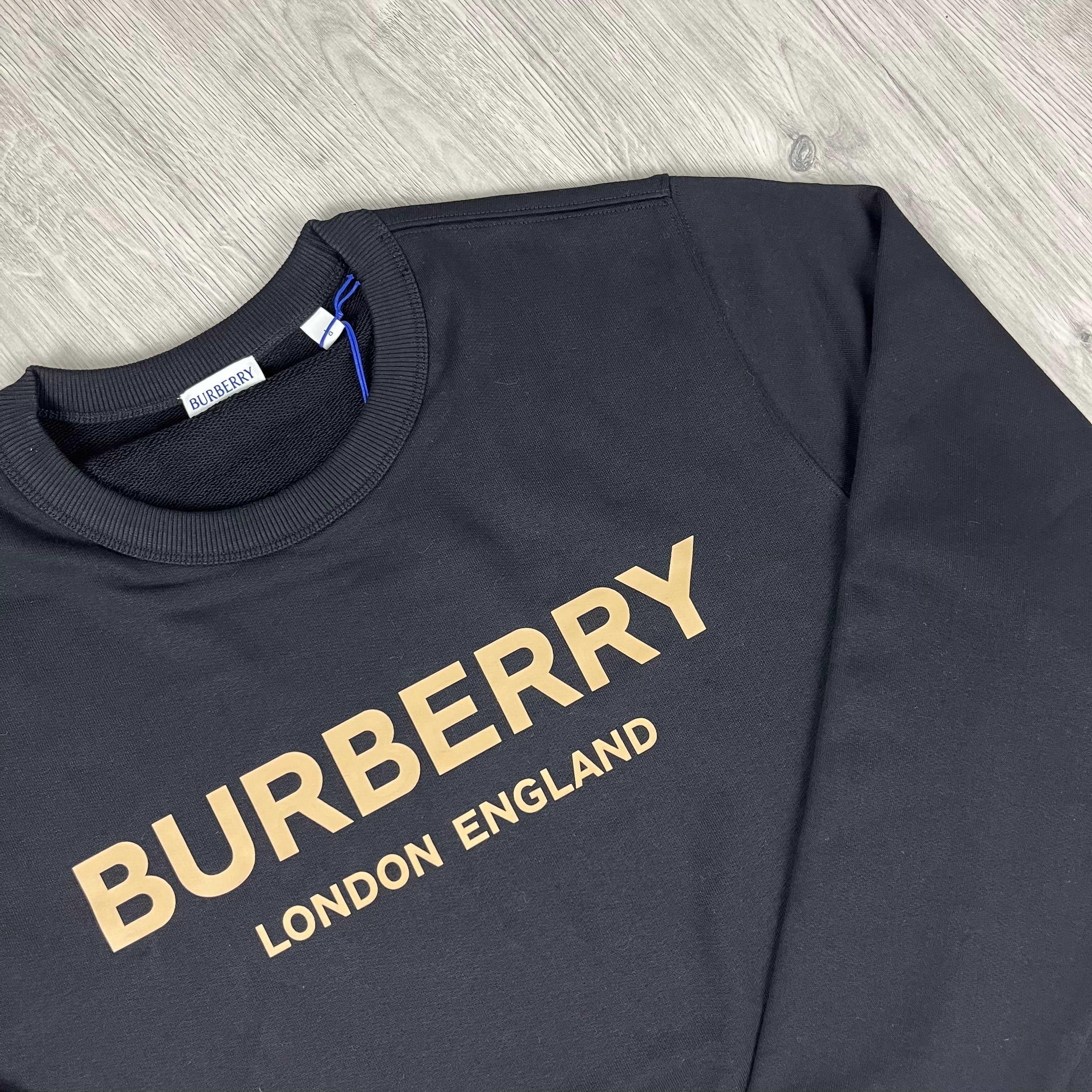 Burberry | Men's 'Fawson' Sweatshirt | Black | Outlet Sale
