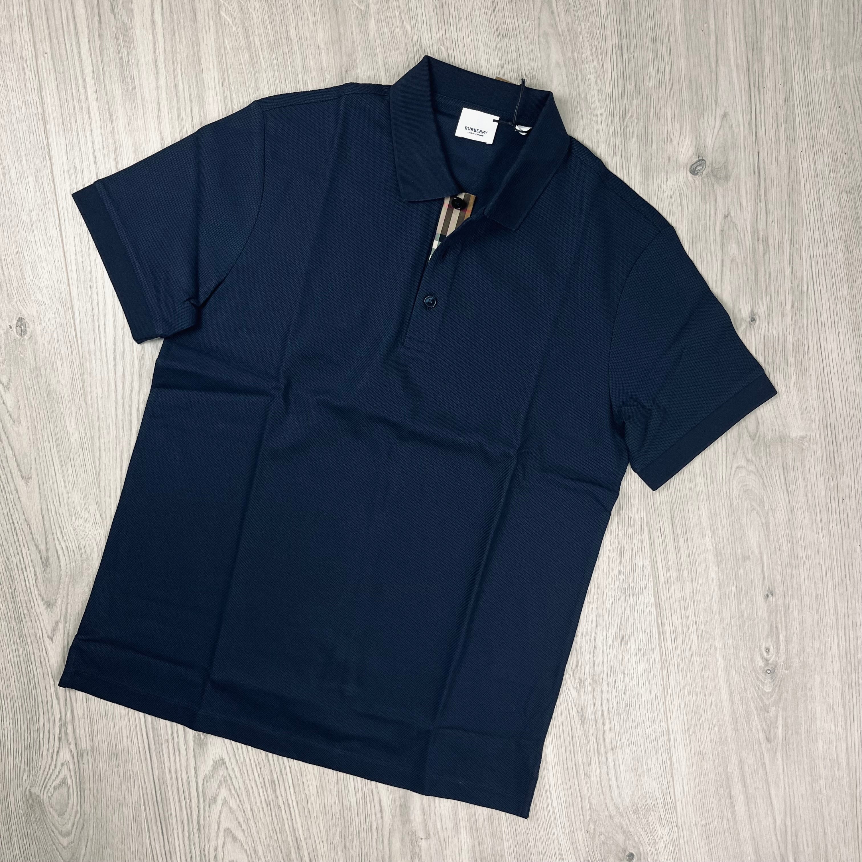 【送料込み】Burberry★HARTFORD New Auth Burberry Hartford 106226 Cotton Pique Polo Shirt