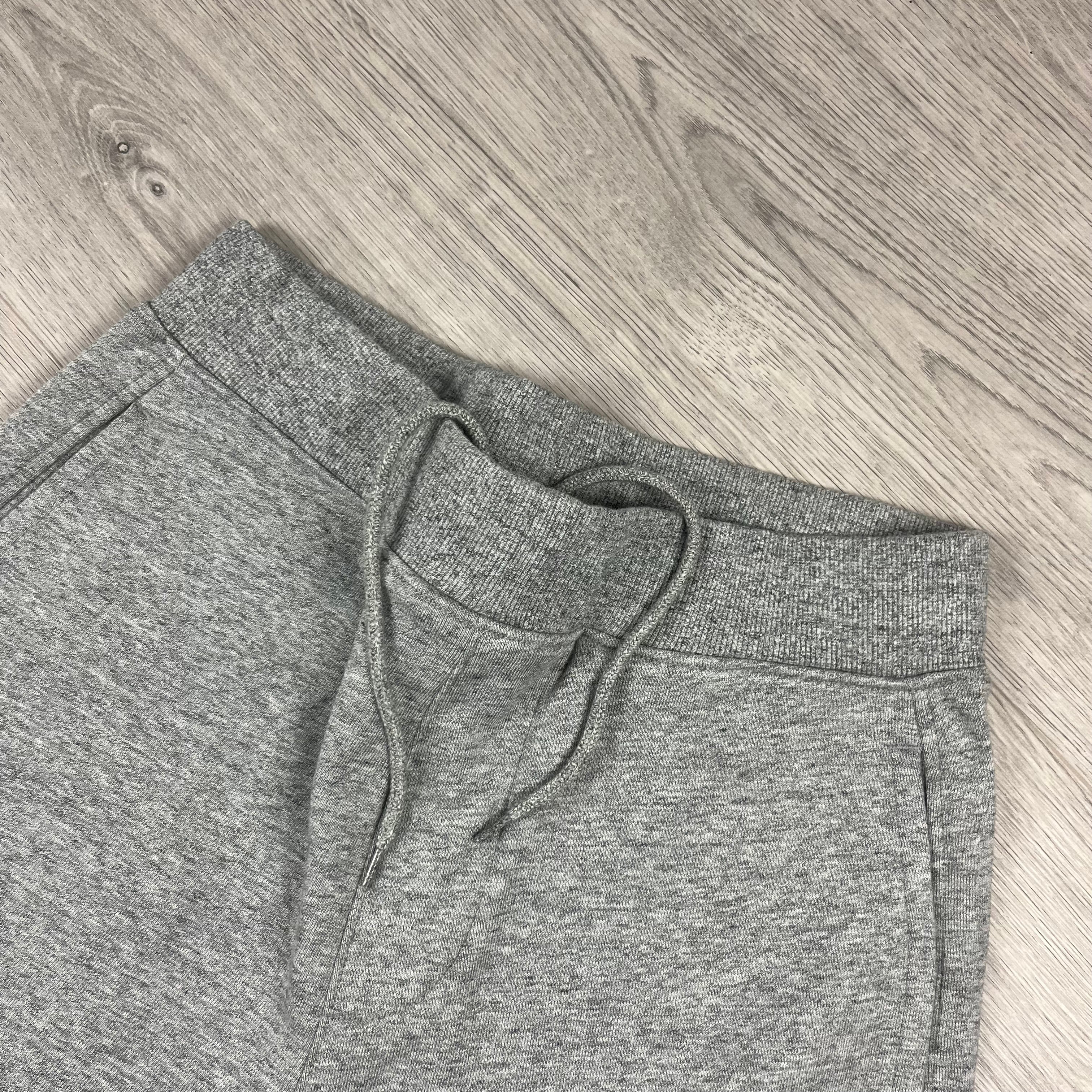 CP Company Raised Fleece Cargo Sweatpants in Greystone Melange. On sale at Open Attire.