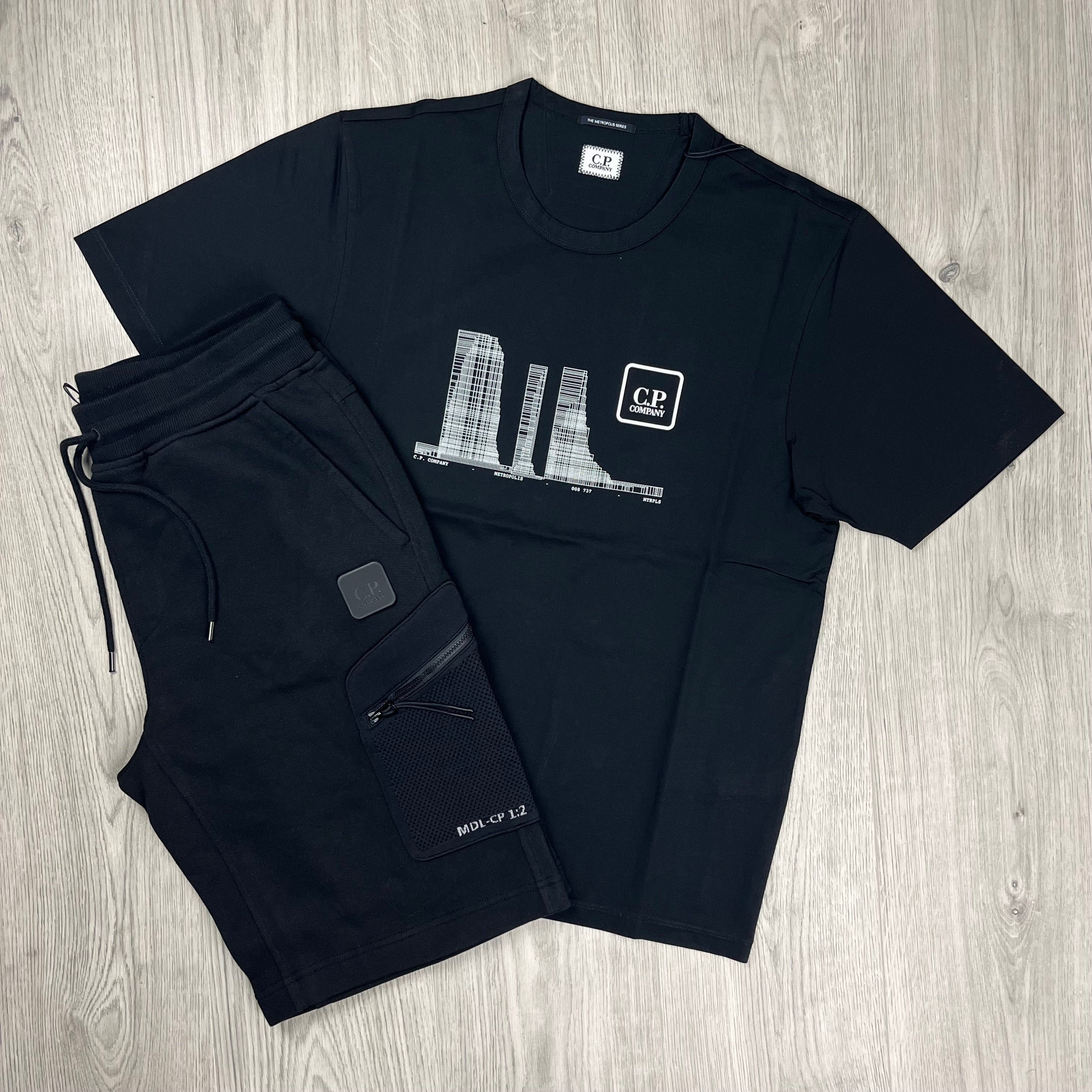 CP Company Metropolis Set in Black. On sale at Open Attire.