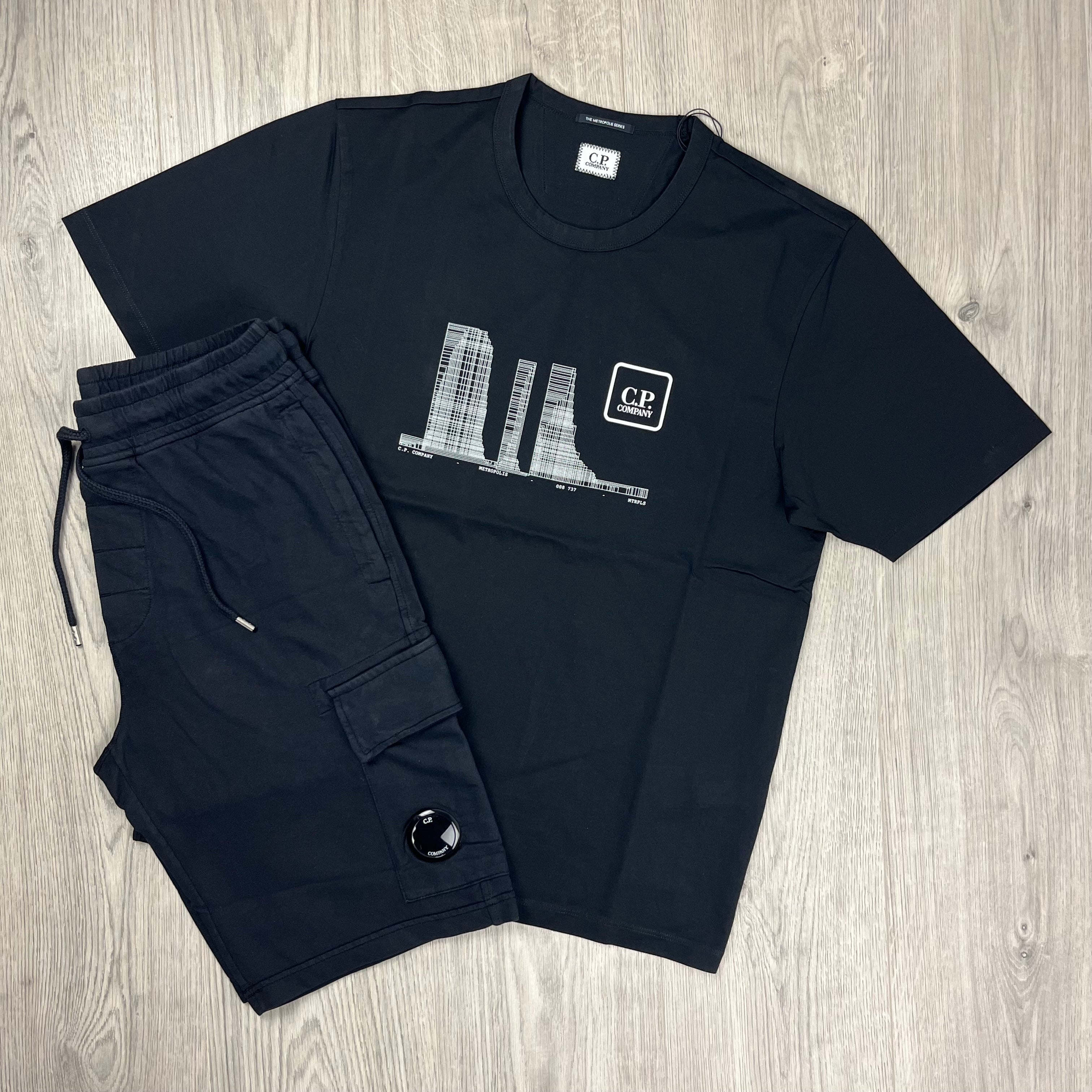 CP Company Set in Black. On sale at Open Attire.