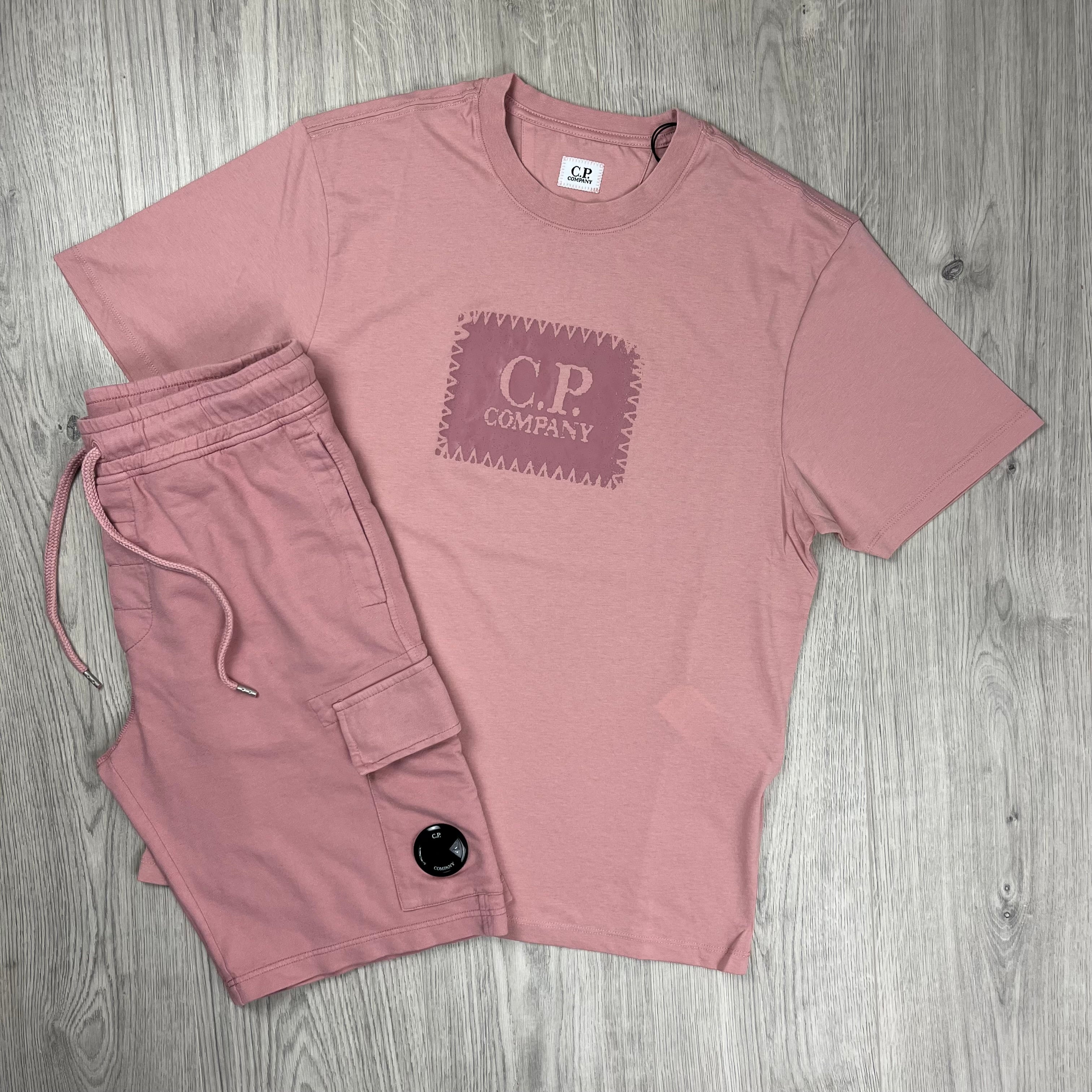 CP Company Set in Misty Rose and Pale Mauve. On sale at Open Attire.