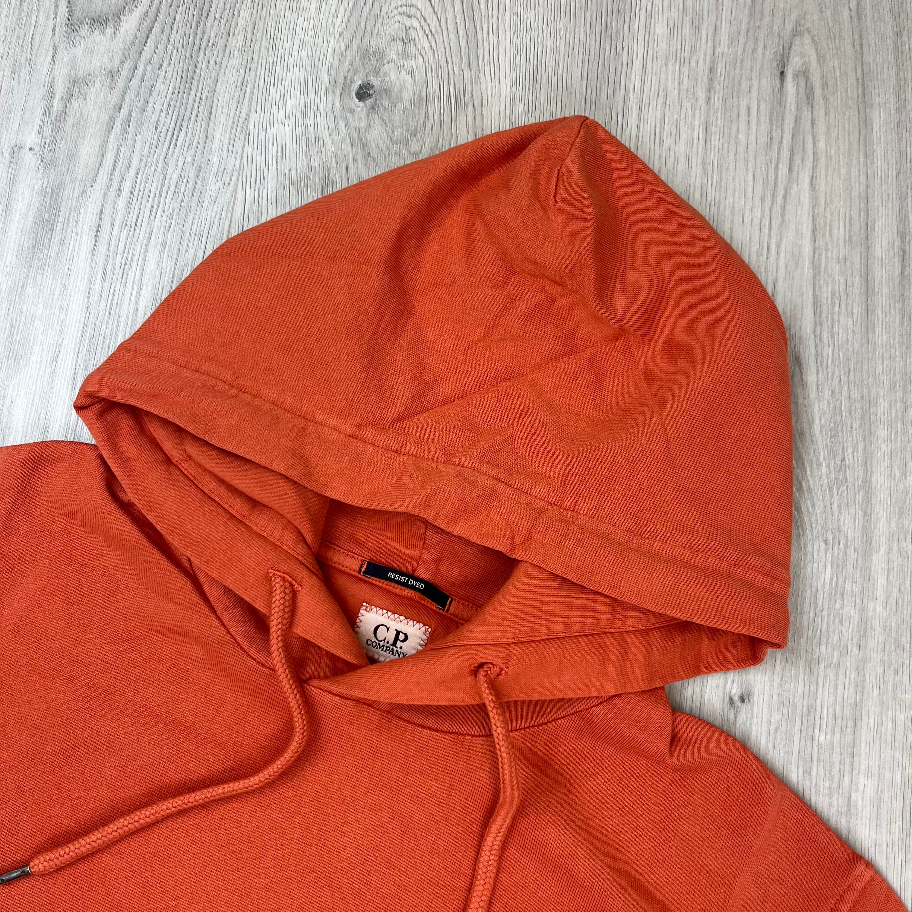 CP Company Dyed Hoodie - Pumpkin