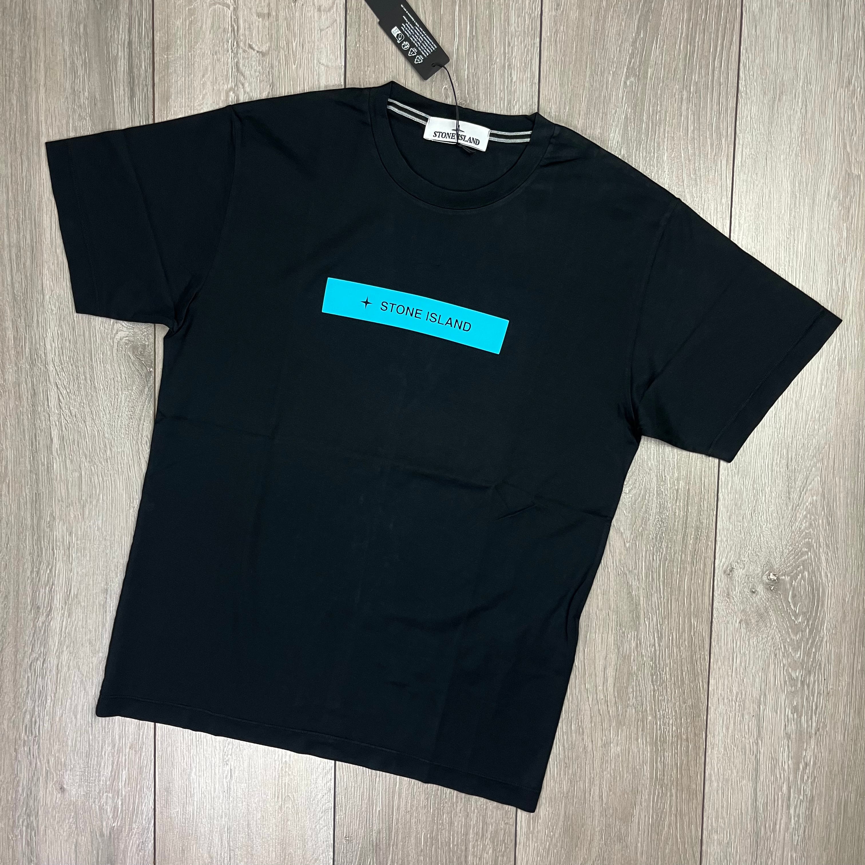 Stone Island Printed T-Shirt - Black