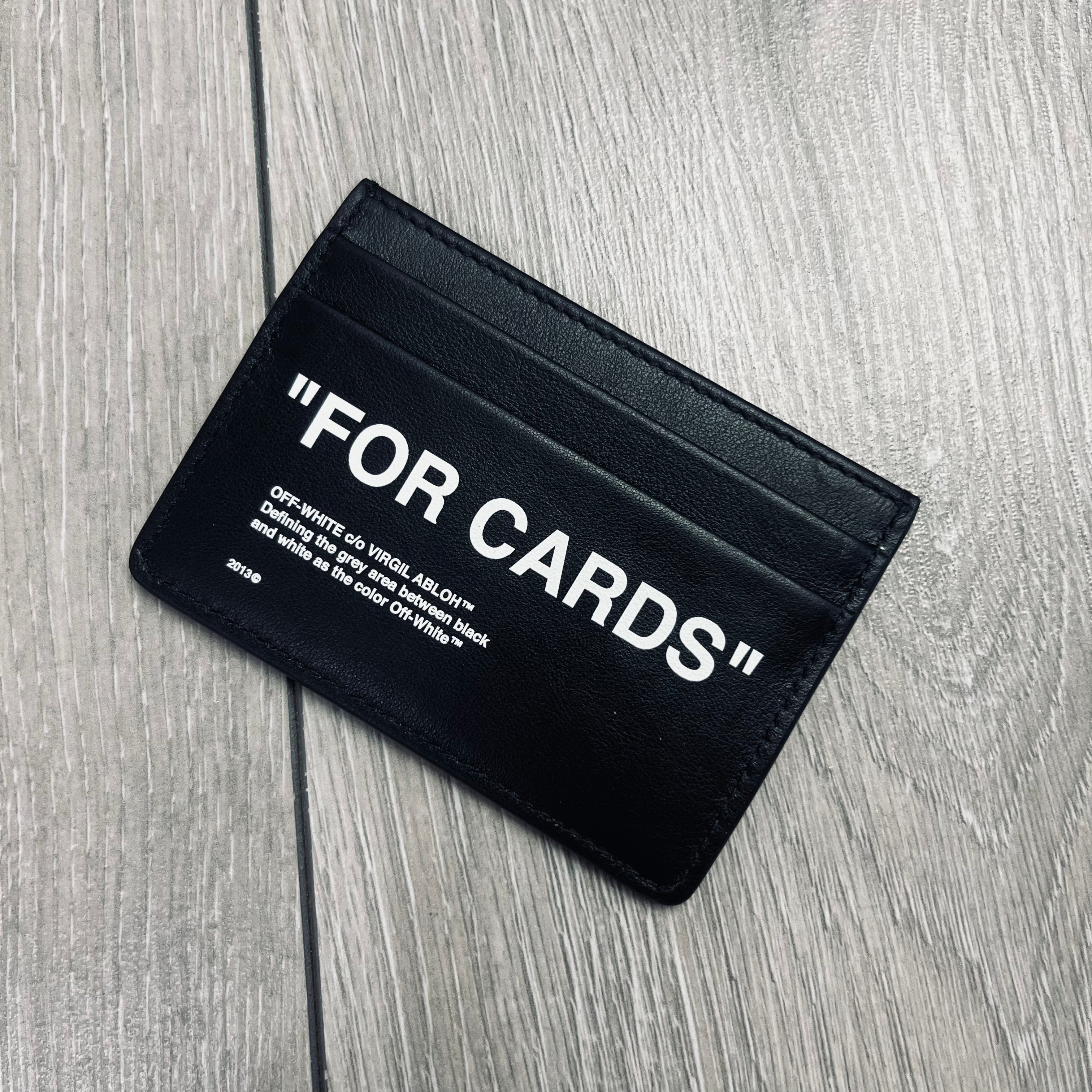 Off-White Cards Holder cheapest