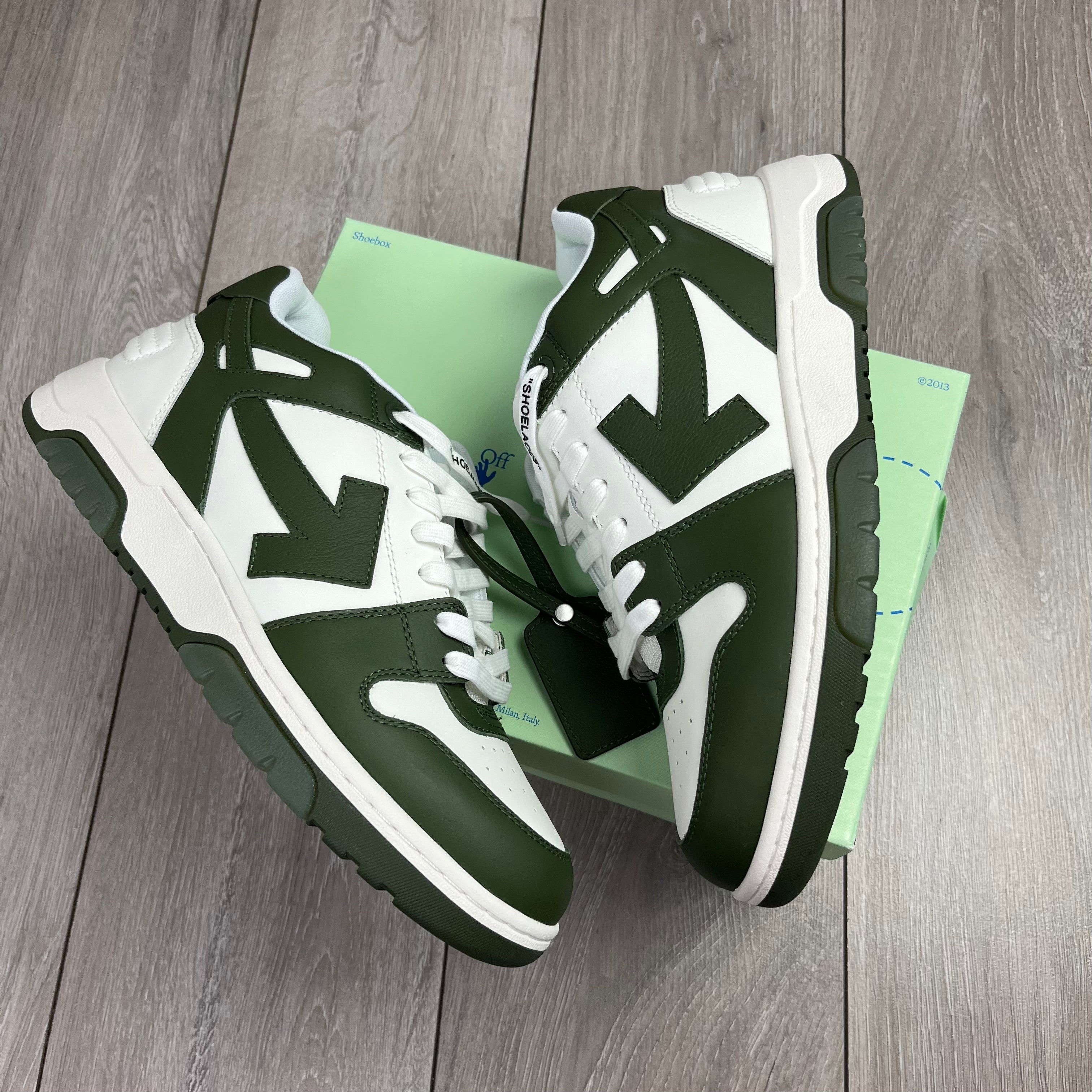 Off-White Out Of Office Sneakers - Khaki